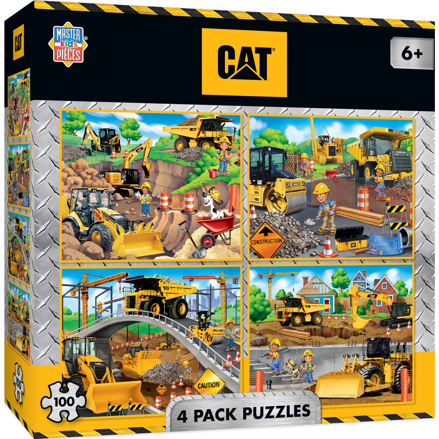 6 CHILDREN'S PUZZLE PACK-PUZZLES New in Box- Great assortment of