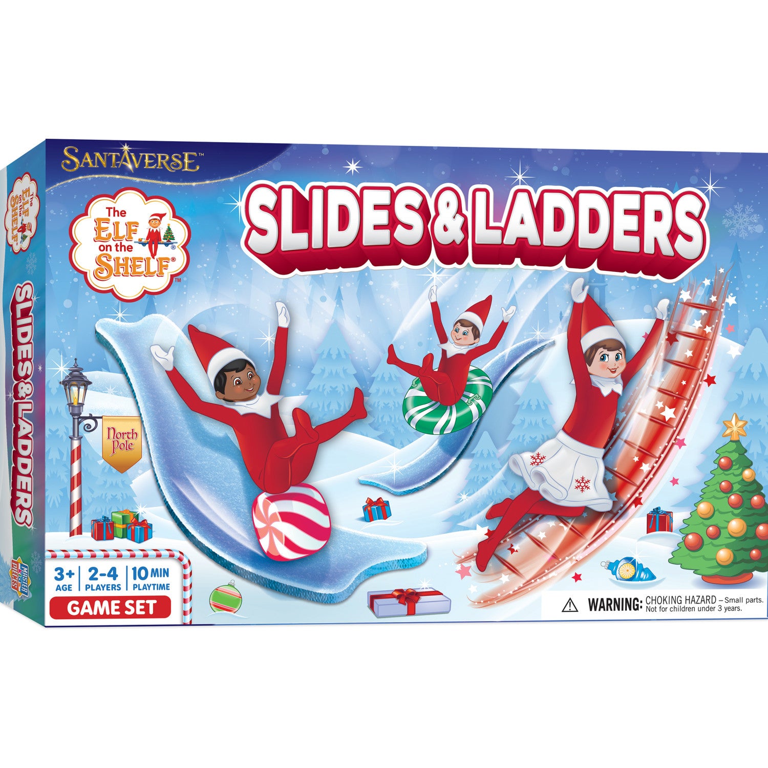 Elf on the Shelf - Slides and Ladders Board Game – MasterPieces Puzzle  Company INC