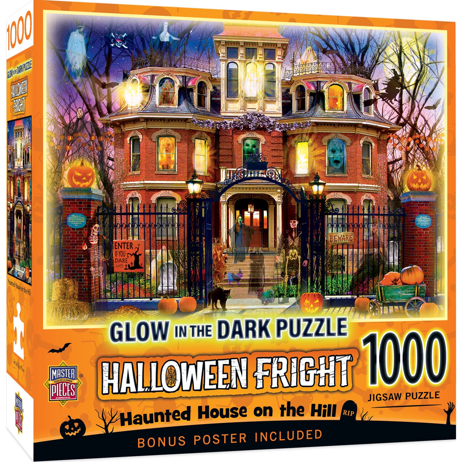 Halloween Glow-in-the-Dark 1000 Piece Puzzle