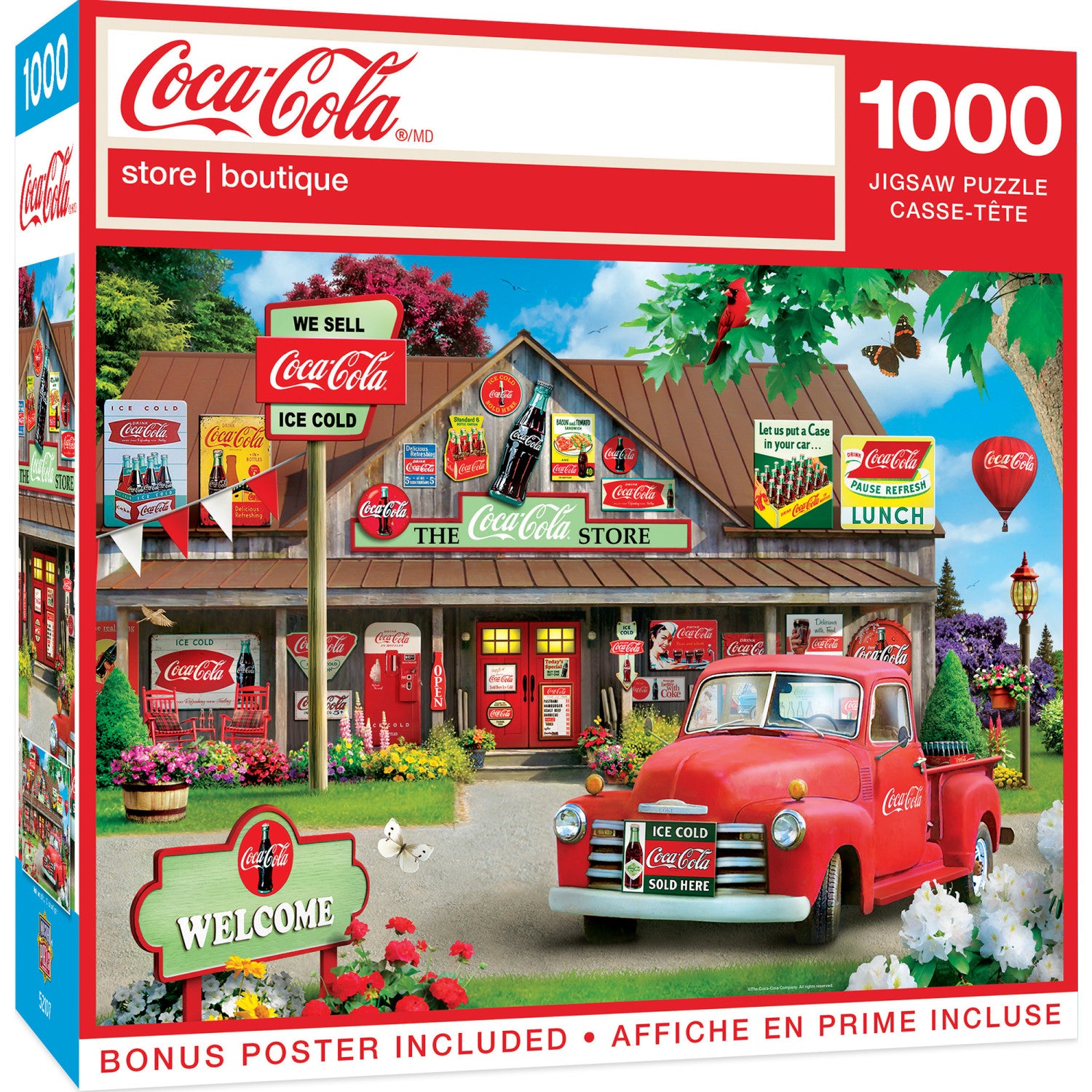 Springbok Coca-Cola Ice Cold Christmas Jigsaw Puzzle - 1000pc