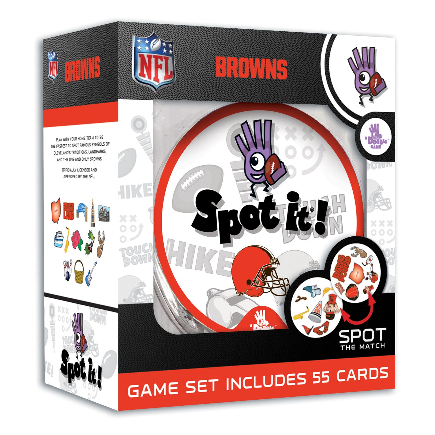 Cleveland Browns Spot It! Card Game | Card Game – MasterPieces Puzzle  Company INC