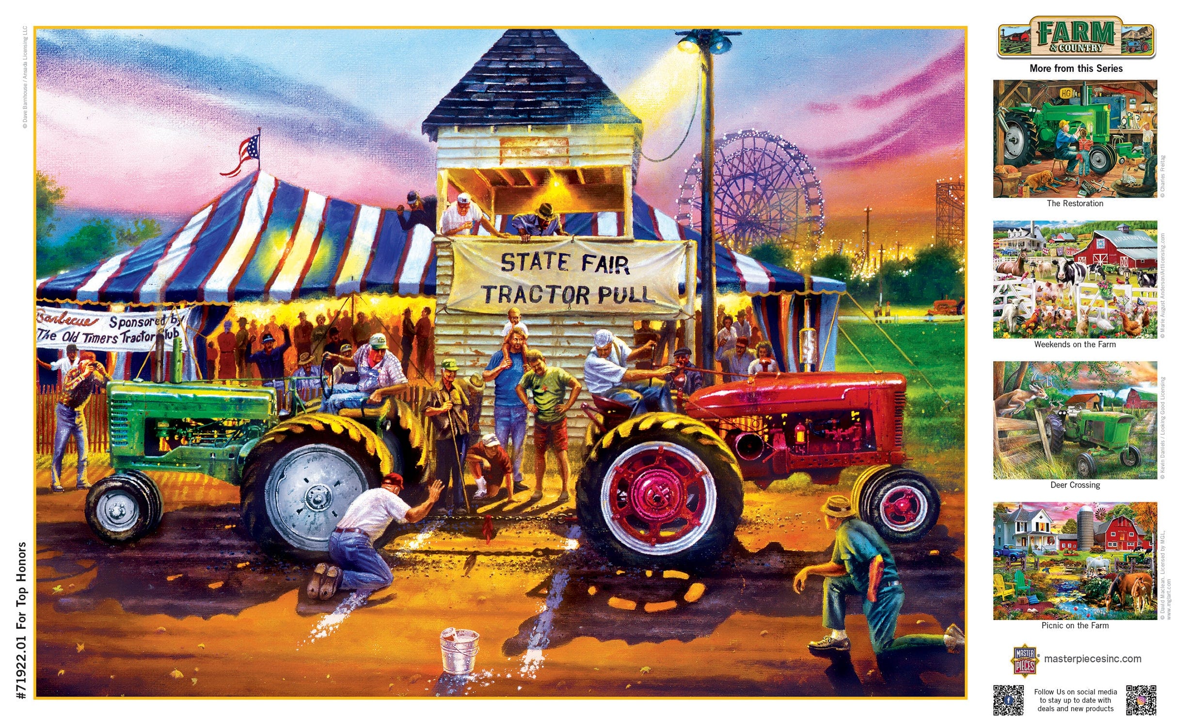 Farm & Country - For Top Honors 1000 Piece Jigsaw Puzzle