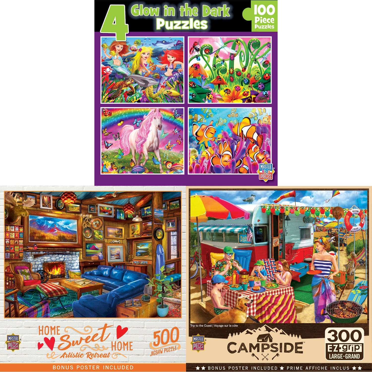 USA Jigsaw Puzzle Association Bundle Q3