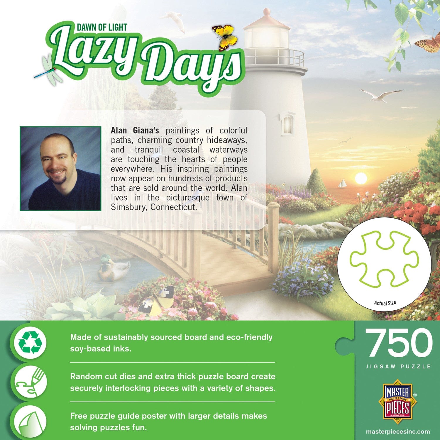 Lazy Days - Dawn of Light 750 Piece Jigsaw Puzzle