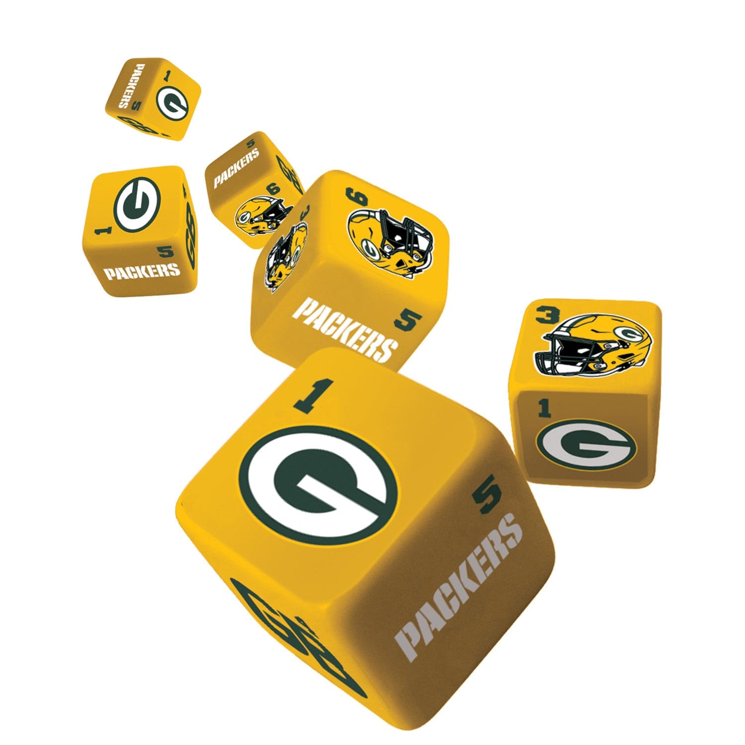 Green Bay Packers NFL Dice Set