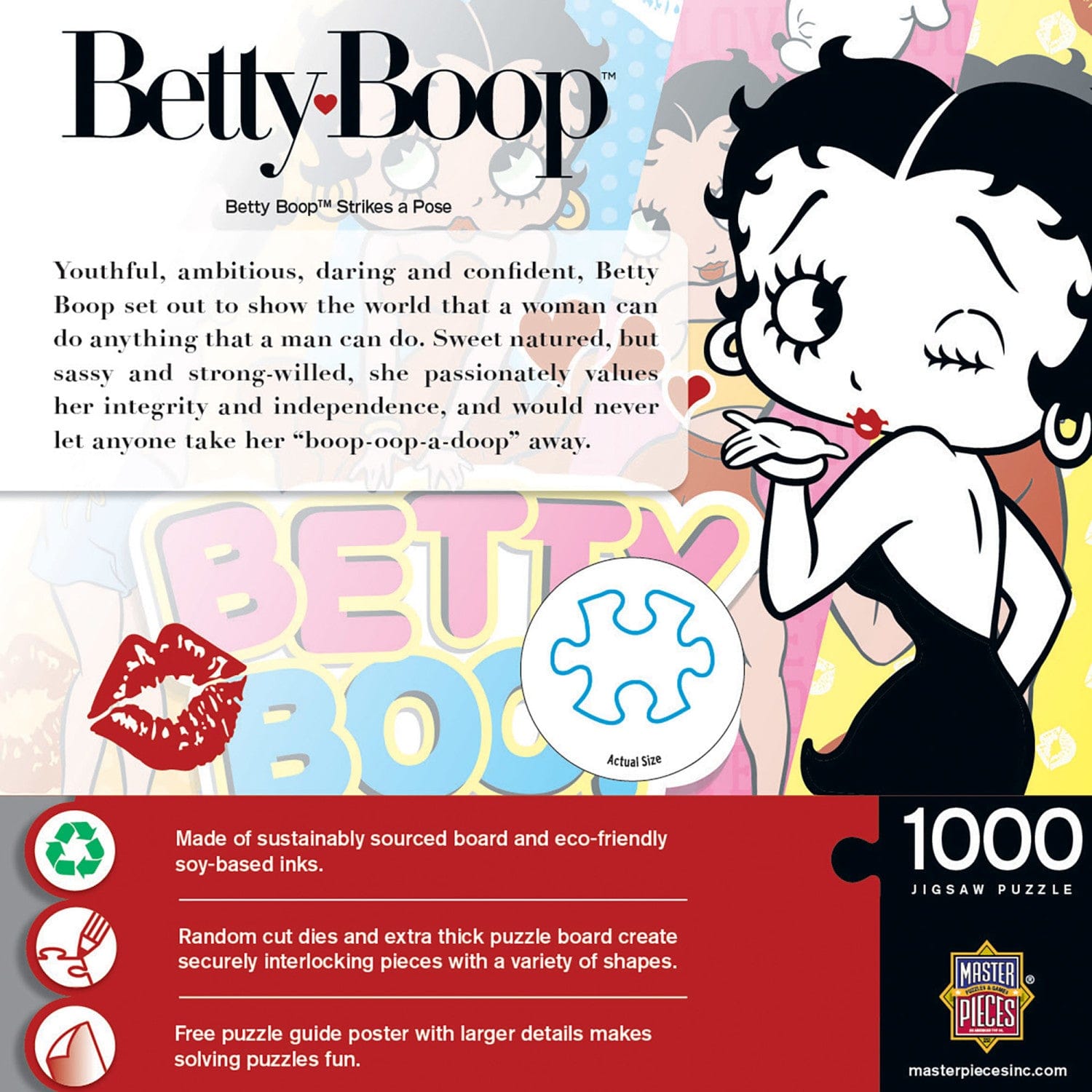 Betty Boop - Strikes a Pose 1000 Piece Jigsaw Puzzle