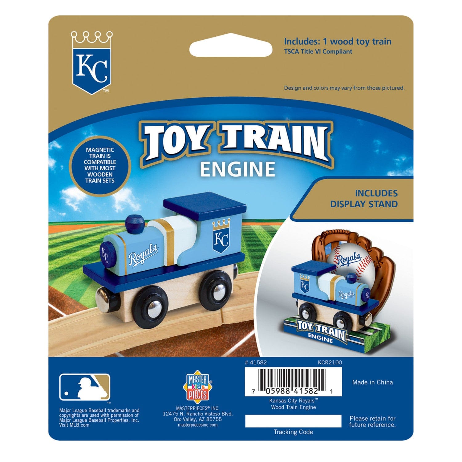 Kansas City Royals Toy Train Engine