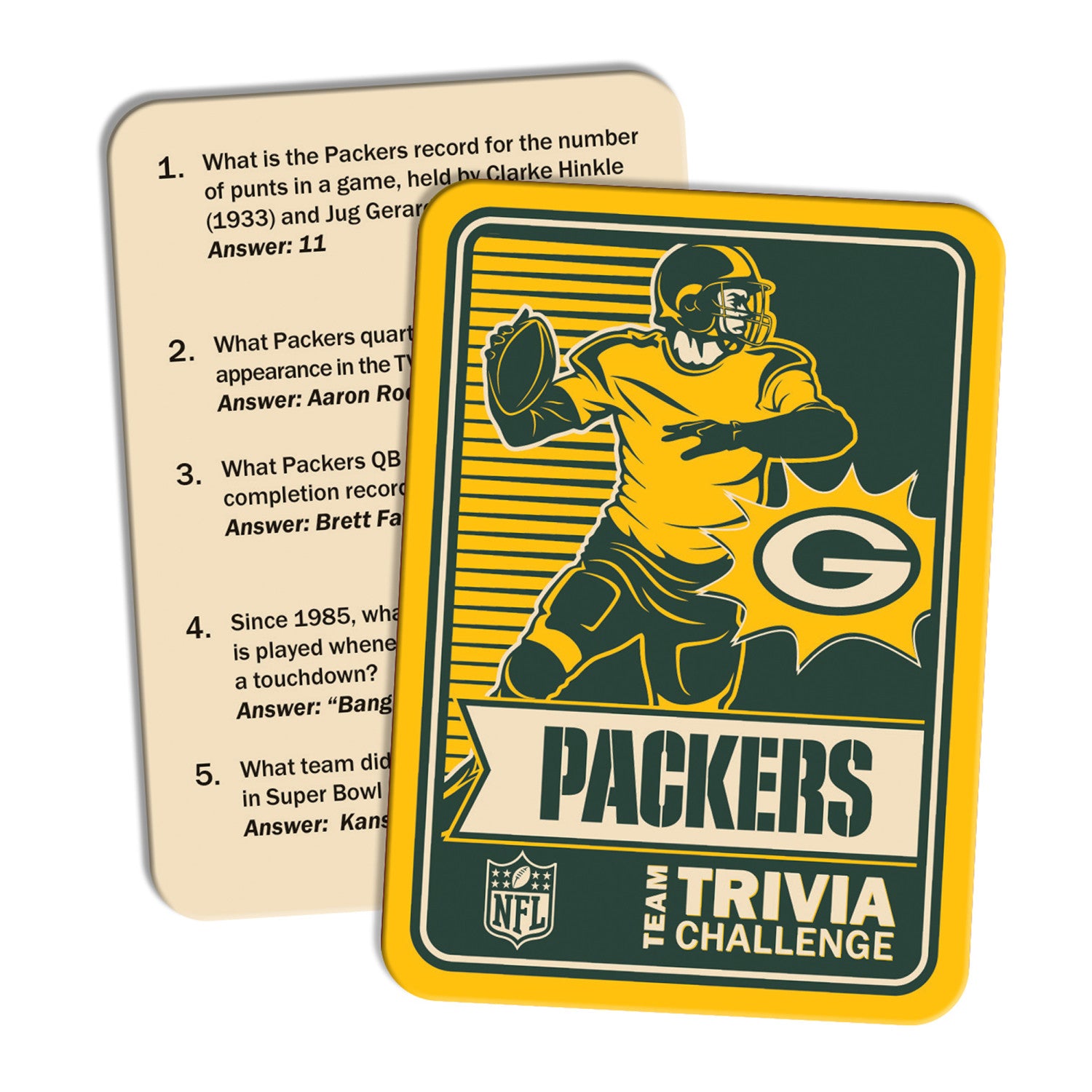 Packers NFL Gridiron Trivia Challenge