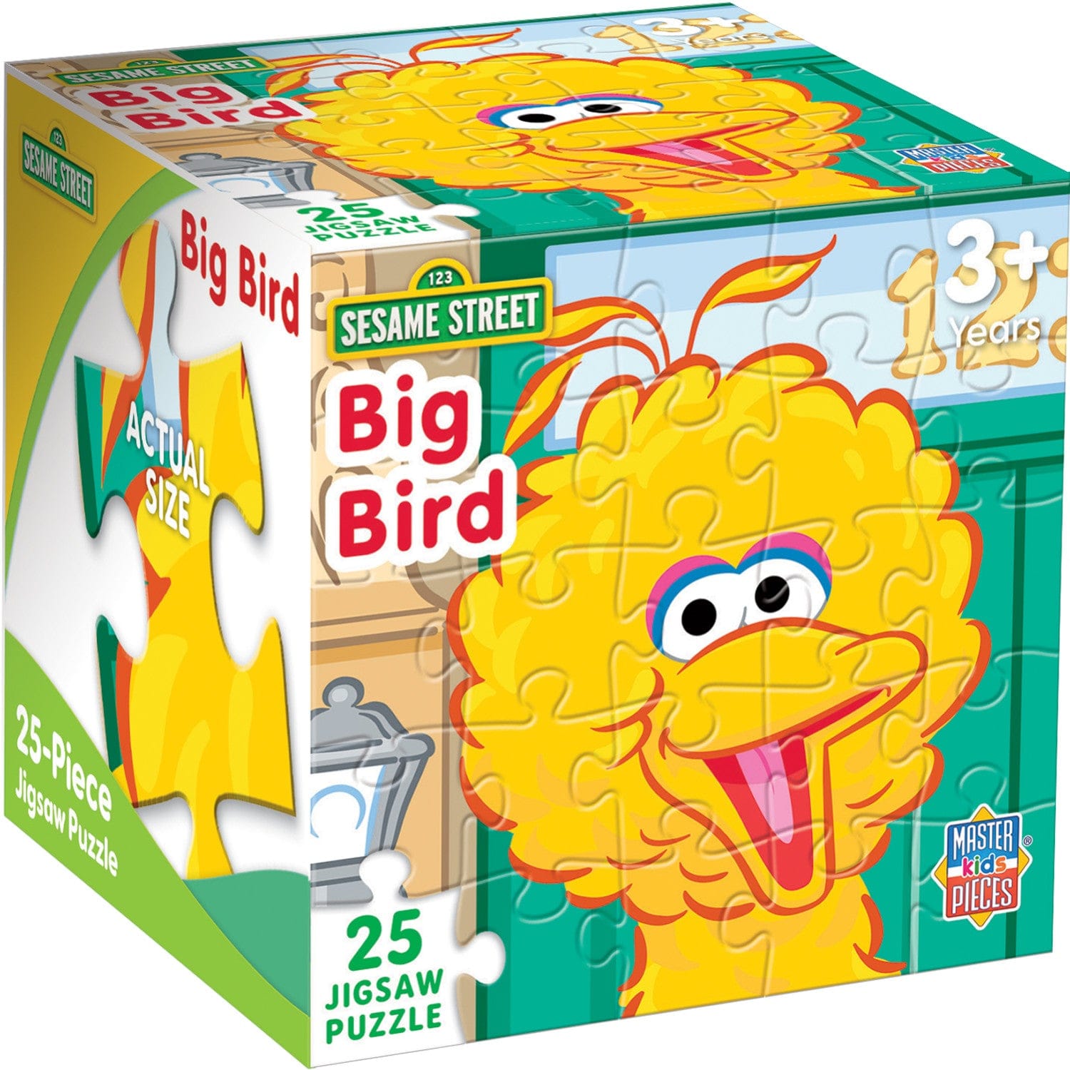 Sesame Street Holiday - Big Bird 25 Piece Jigsaw Puzzle