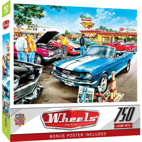 Wheels - Top Prize 750 Piece Puzzle | MasterPieces – MasterPieces