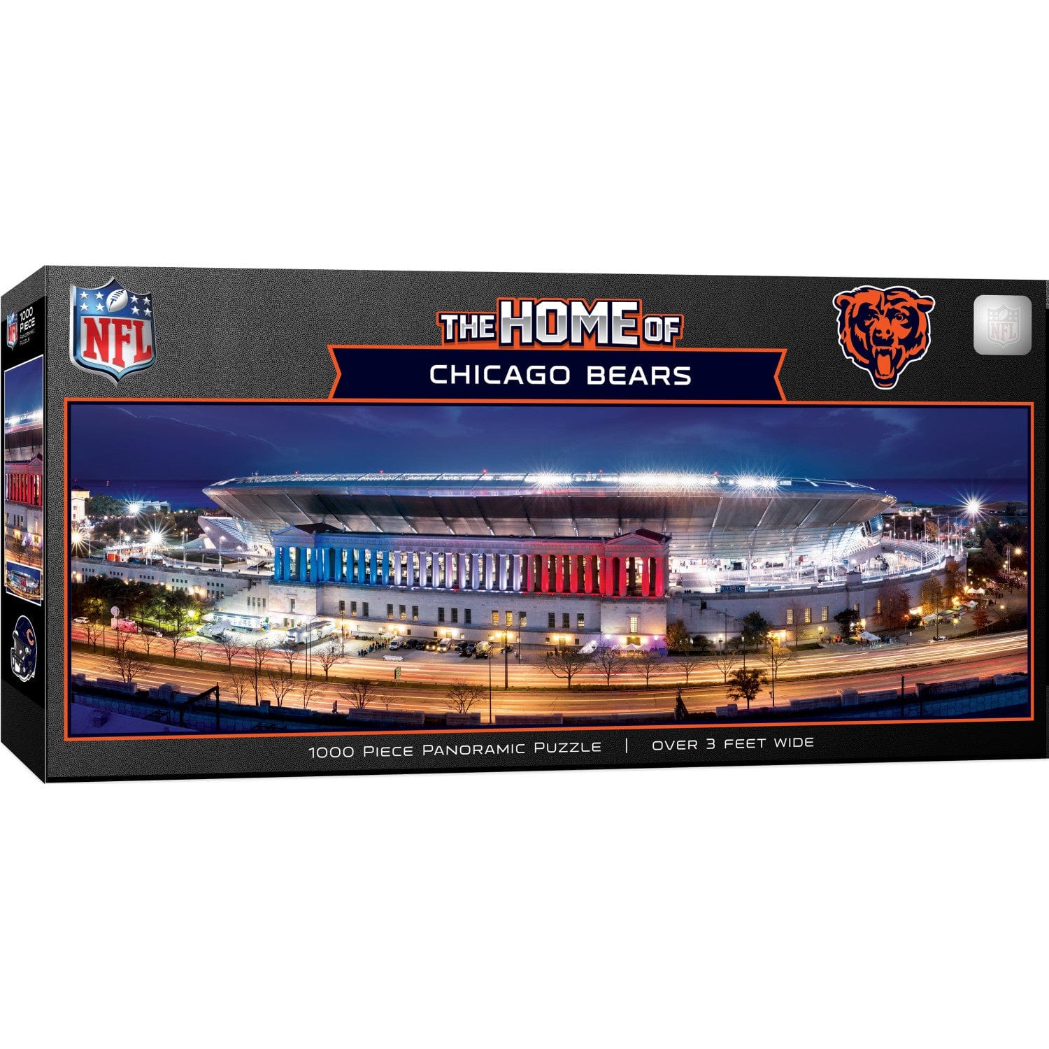 Chicago Bears - Stadium View 1000 Piece Panoramic Jigsaw Puzzle