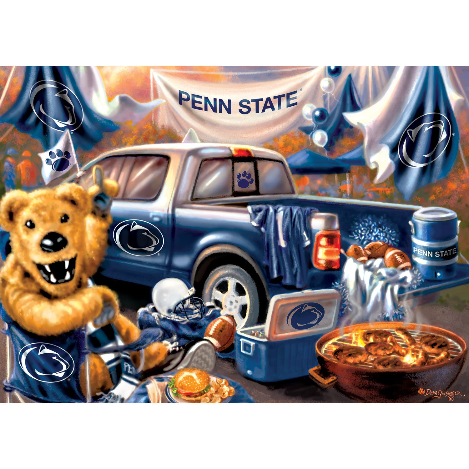 Penn State Nittany Lions NCAA Gameday 1000pc Puzzle