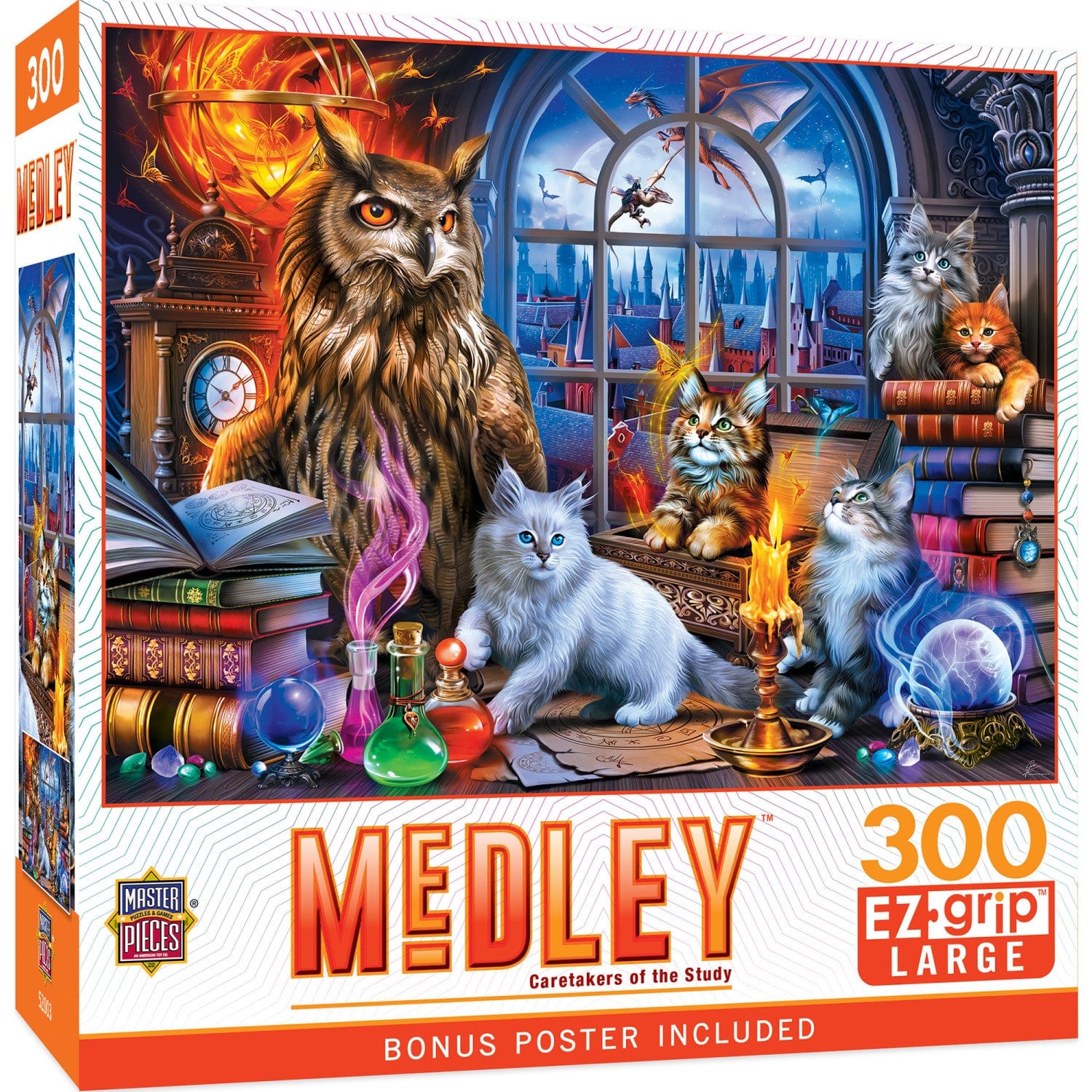 Medley - Caretakers of the Study 300 Piece EZ Grip Jigsaw Puzzle