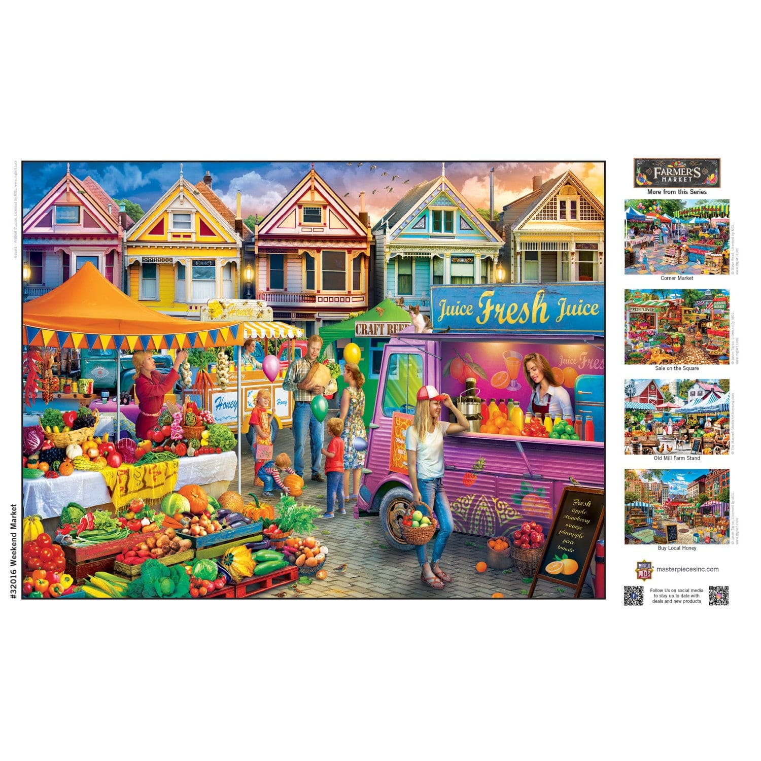 Farmer's Market - Weekend Market 750 Piece Jigsaw Puzzle