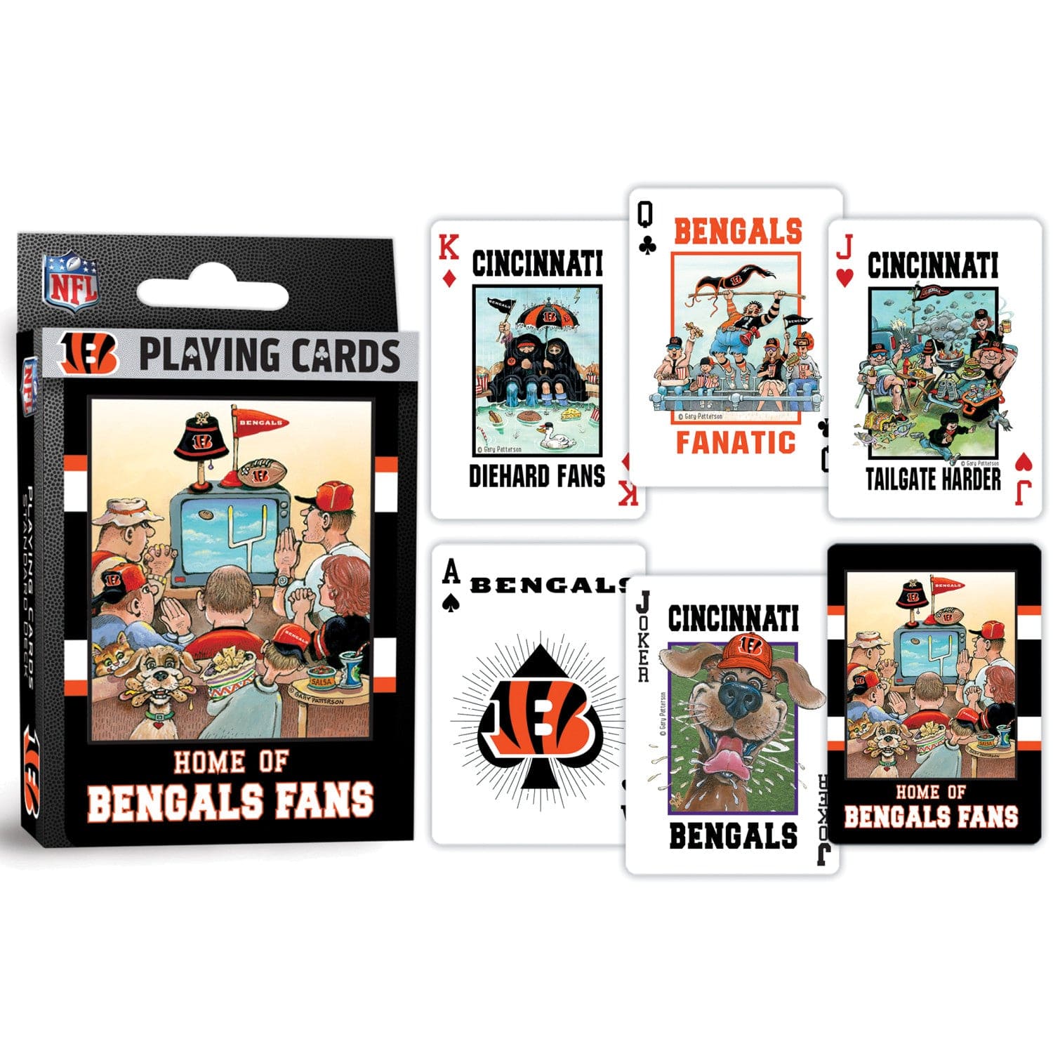 Cincinnati Bengals Fan Deck Playing Cards