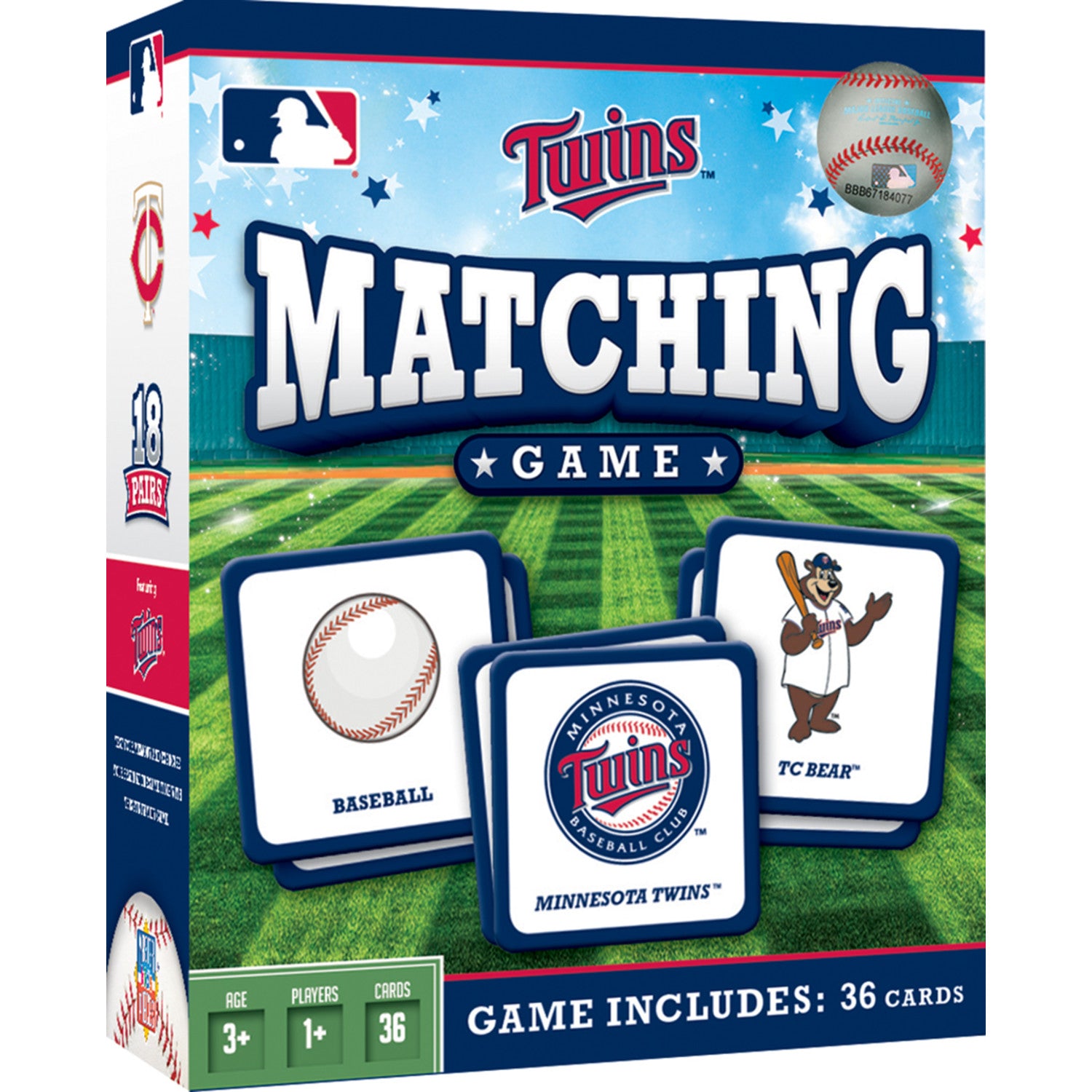 Minnesota Twins Matching Game