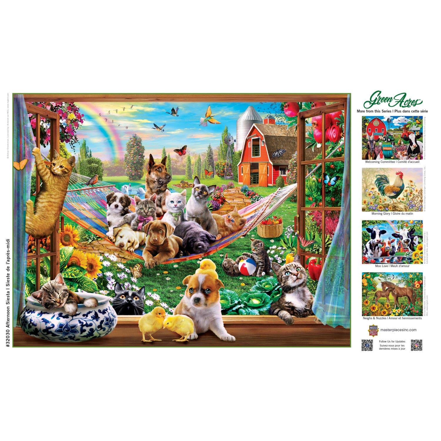 Green Acres - Afternoon Siesta 300 Piece EZ Grip Jigsaw Puzzle