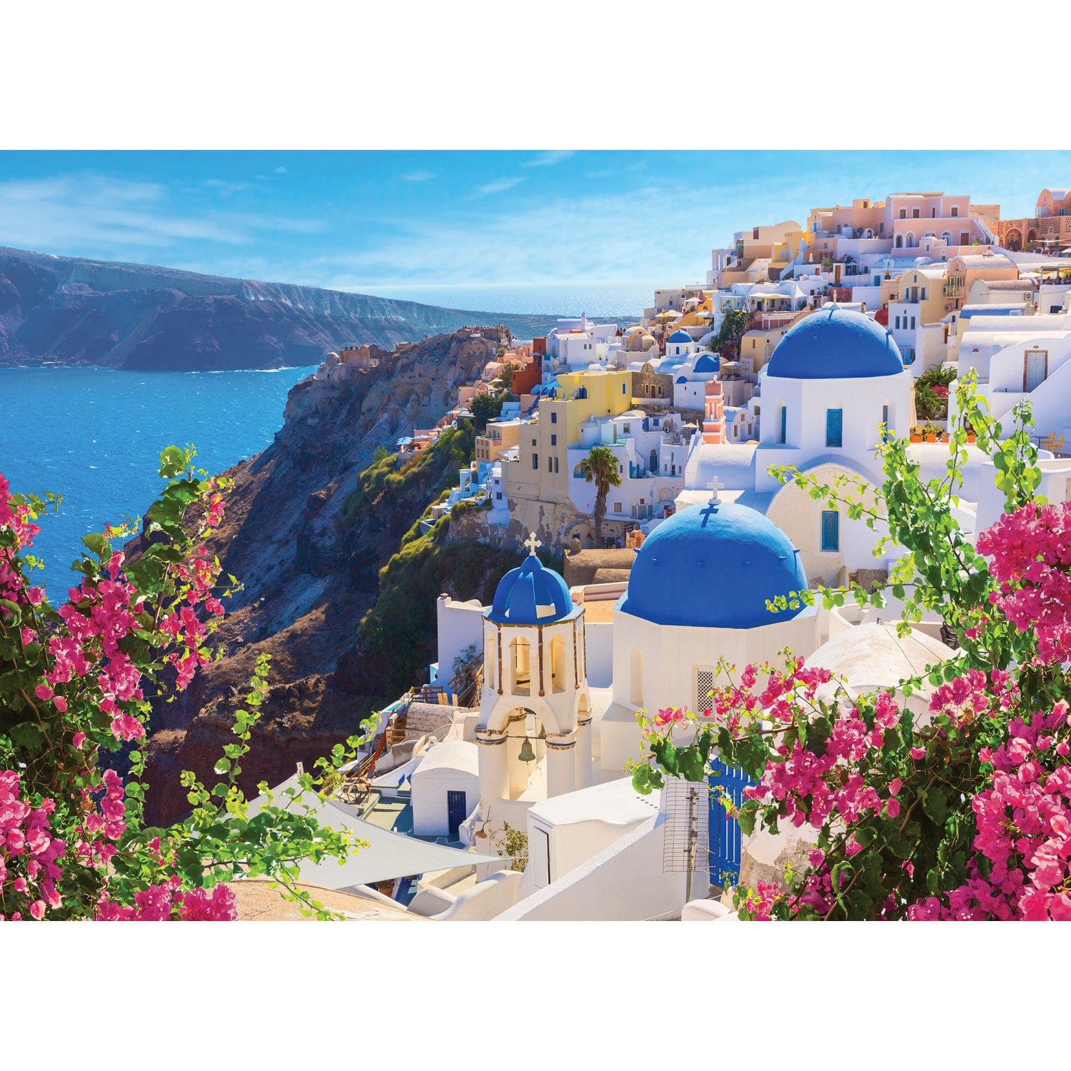 ODP Santorini Spring - 1000 Piece Puzzle