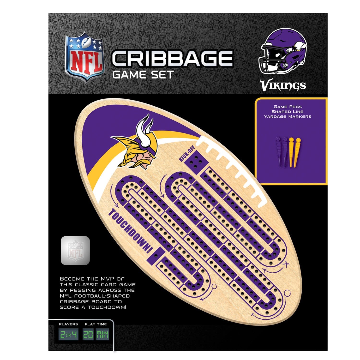 Minnesota Vikings Cribbage