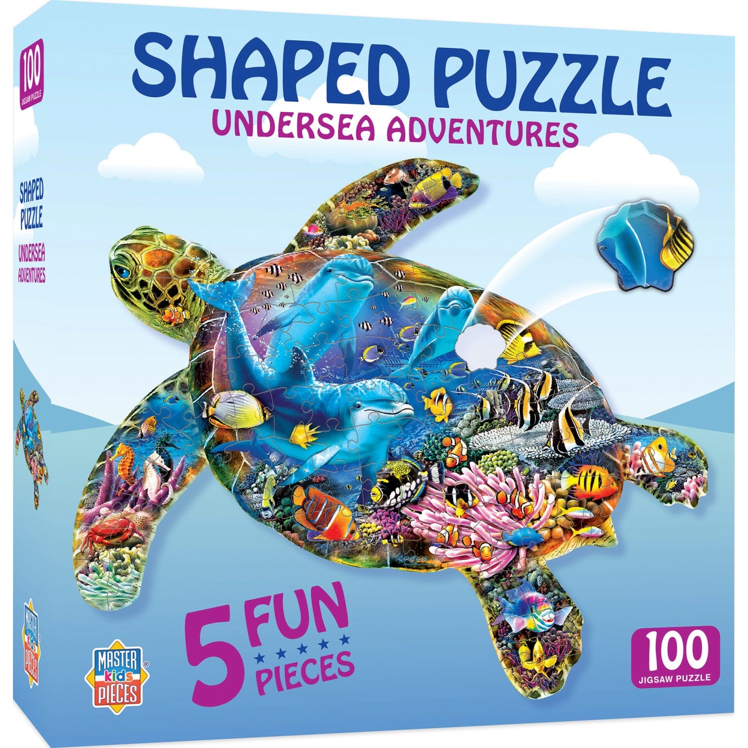 Undersea Adventures - 100 Piece Shaped Jigsaw Puzzle