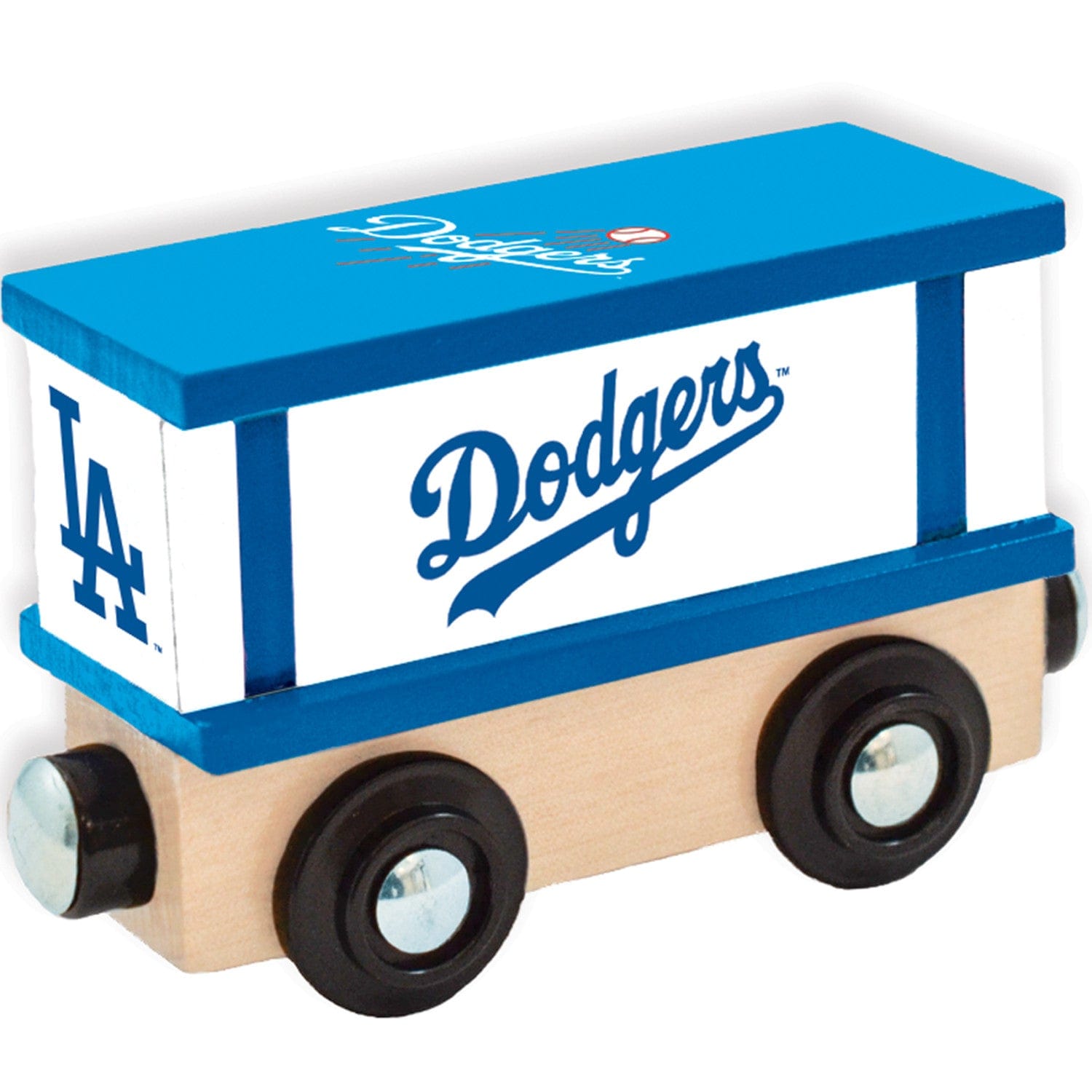 Los Angeles Dodgers MLB Wood Box Train Car