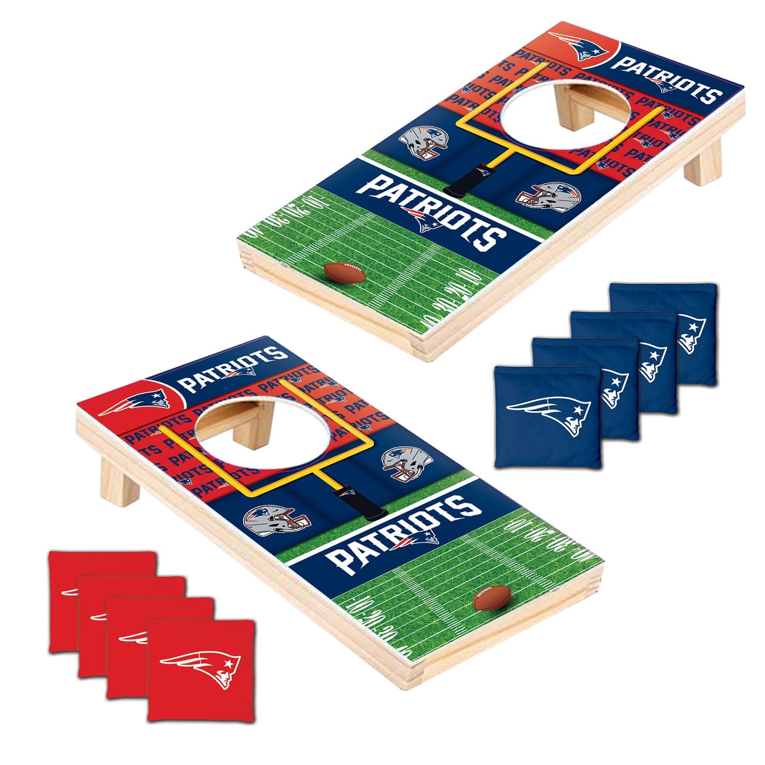 New England Patriots Tabletop Cornhole