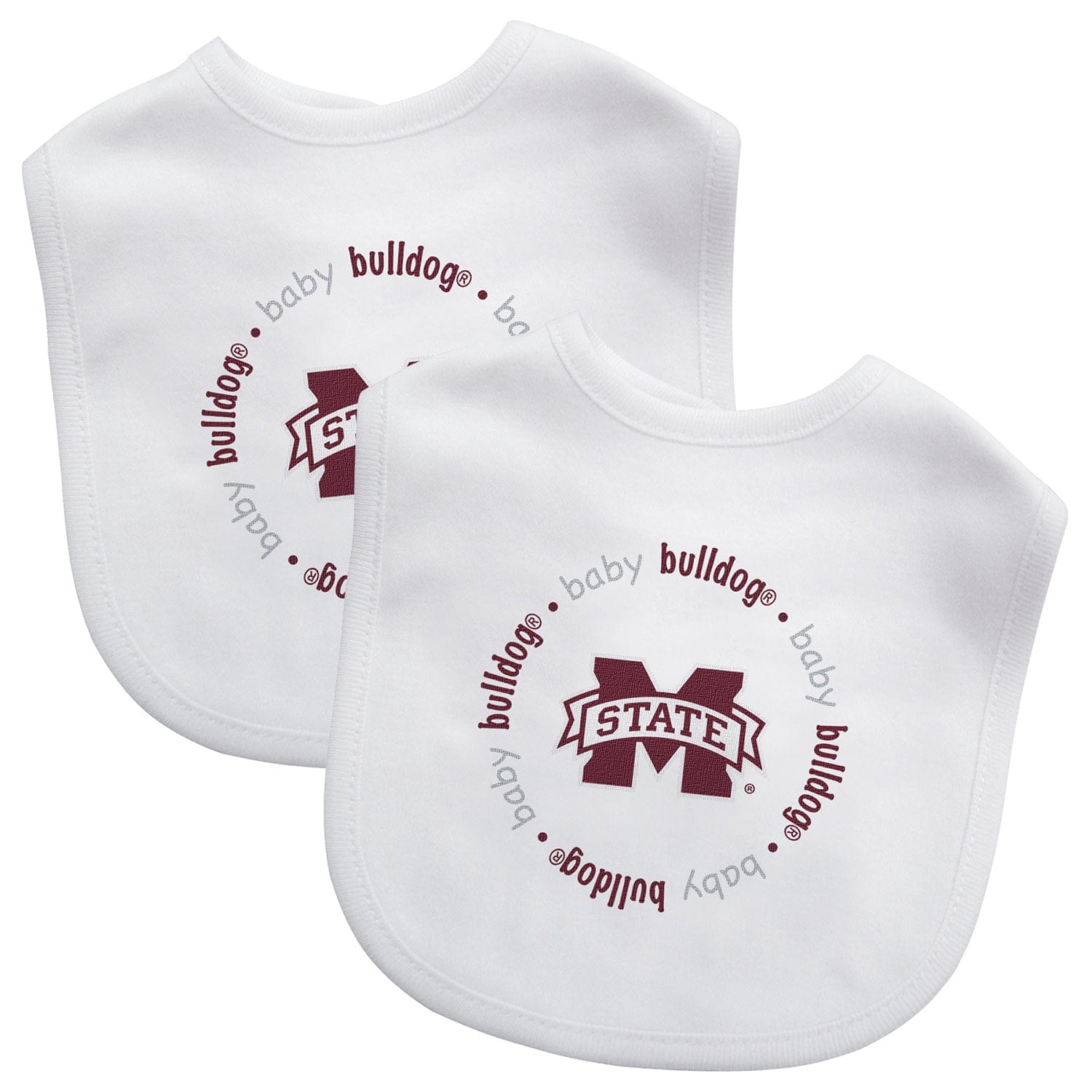 Mississippi State Bulldogs - Baby Bibs 2-Pack