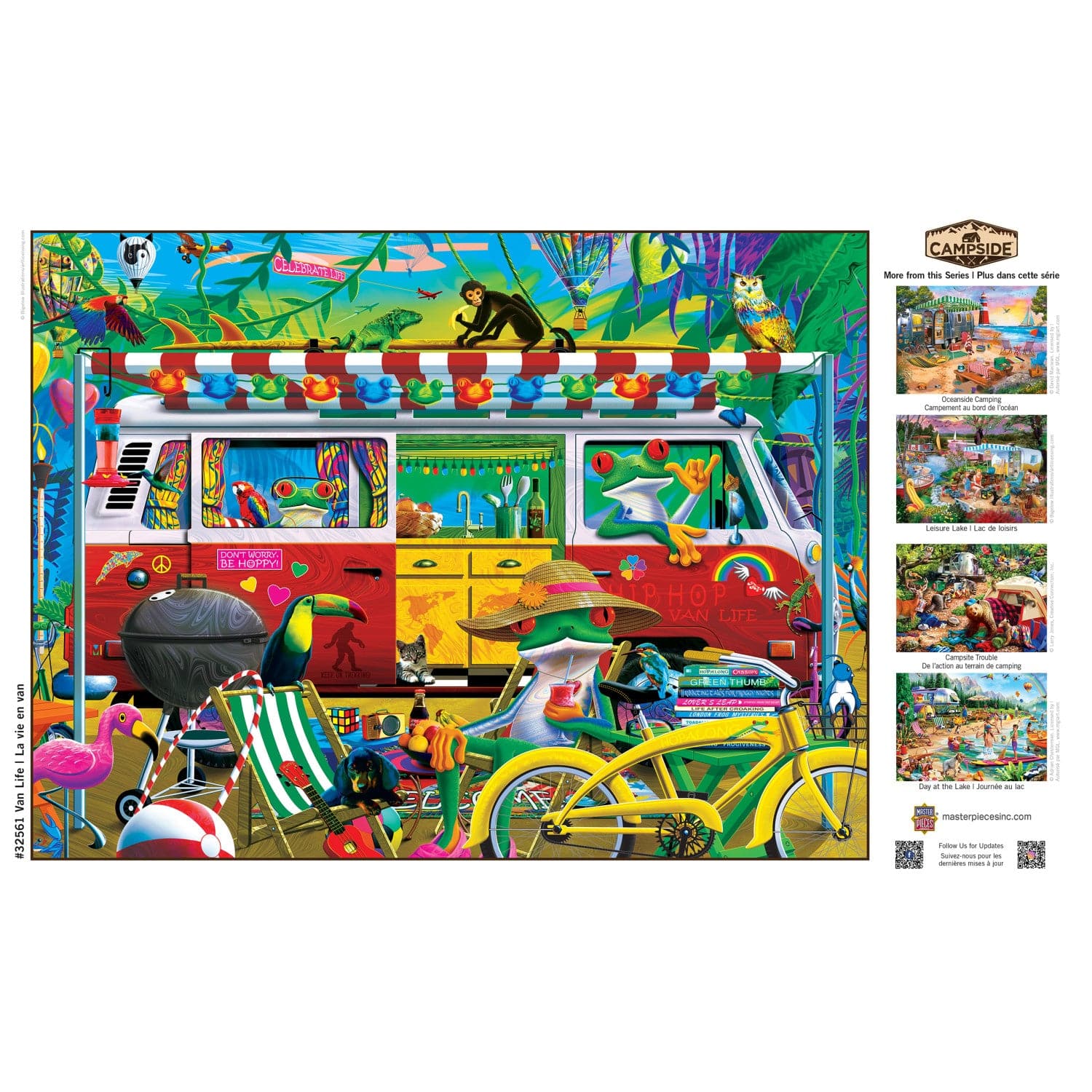 Campside - Van Life 300 Piece EZ Grip Jigsaw Puzzle