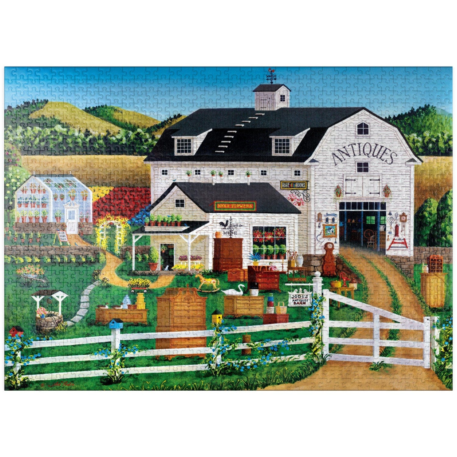 ODP Jodi's Antique Barn - 1000 Piece Puzzle