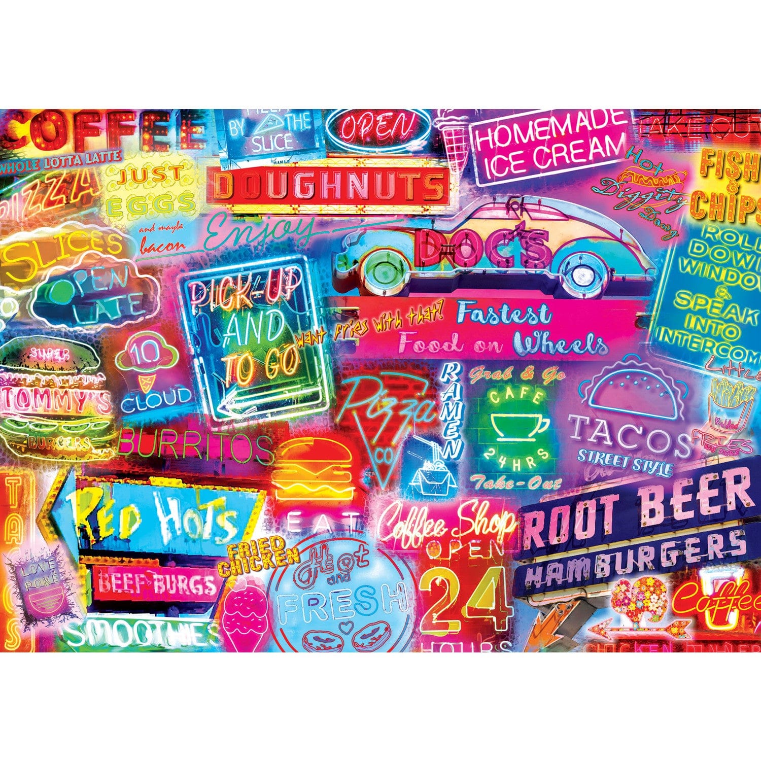 Good Eats - Fast Food Craving 500 Piece Puzzle