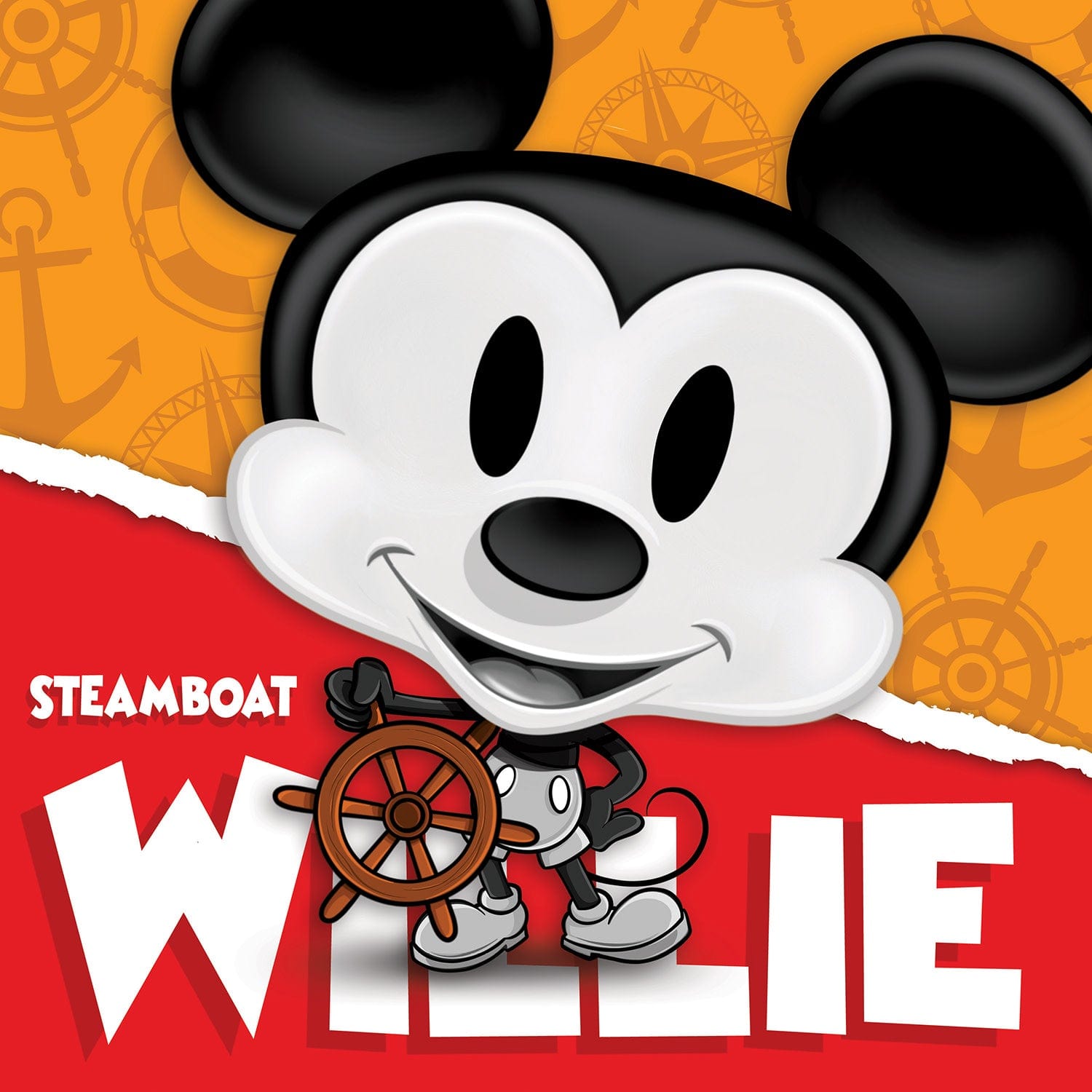 Steamboat Willie - 100 Piece Square Puzzle