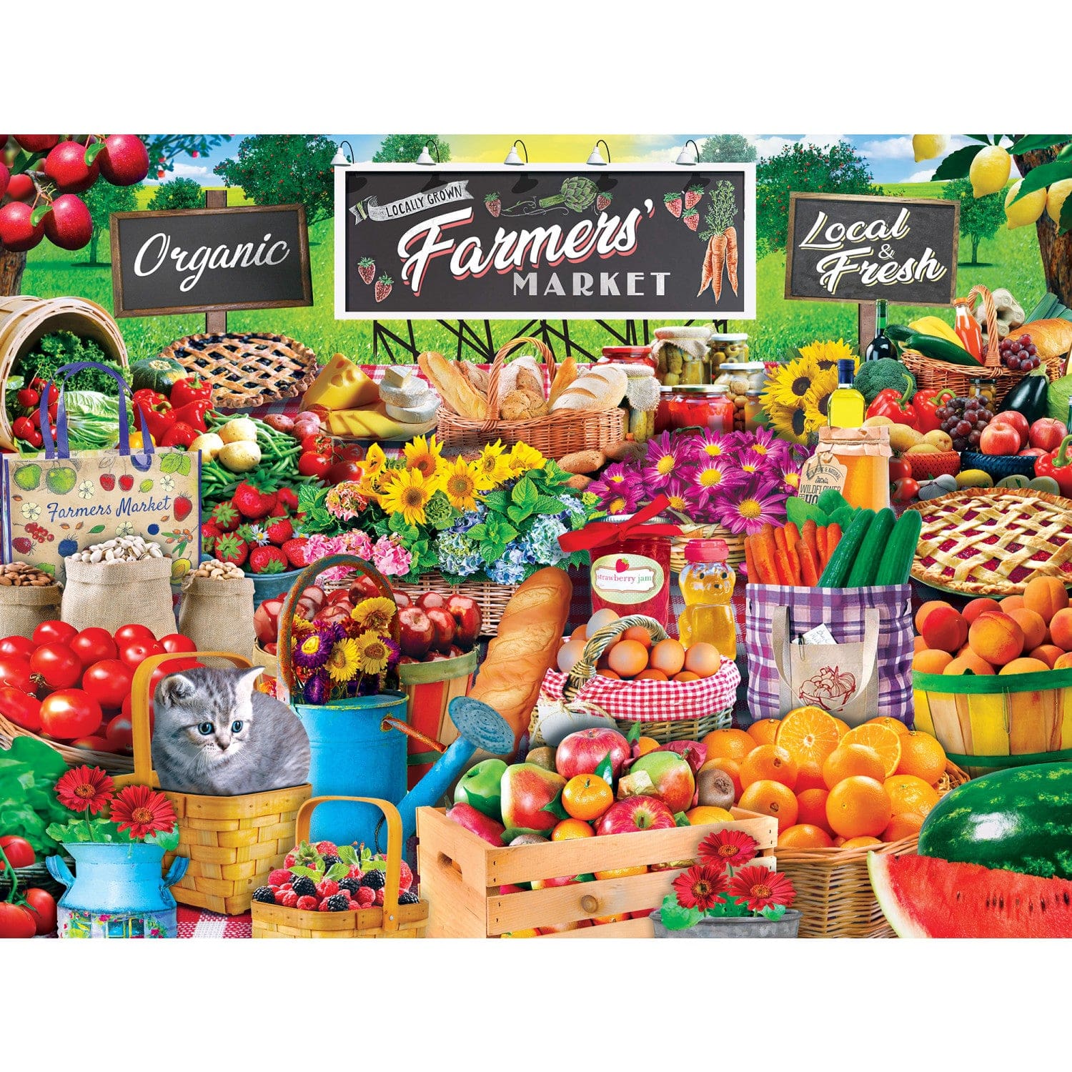 Farmer's Market - Fresh Finds 750 Piece Puzzle