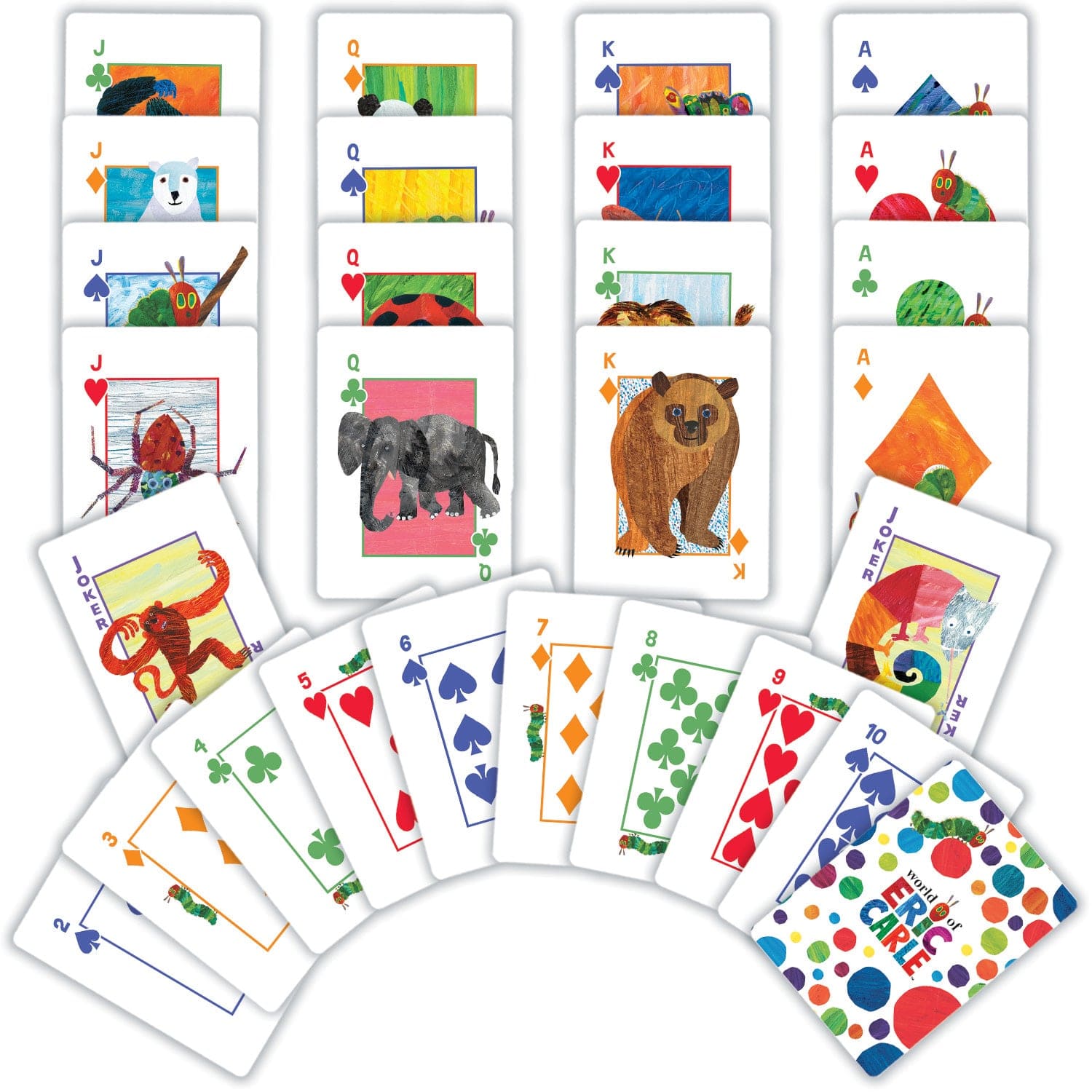 World of Eric Carle - Supersized Playing Cards