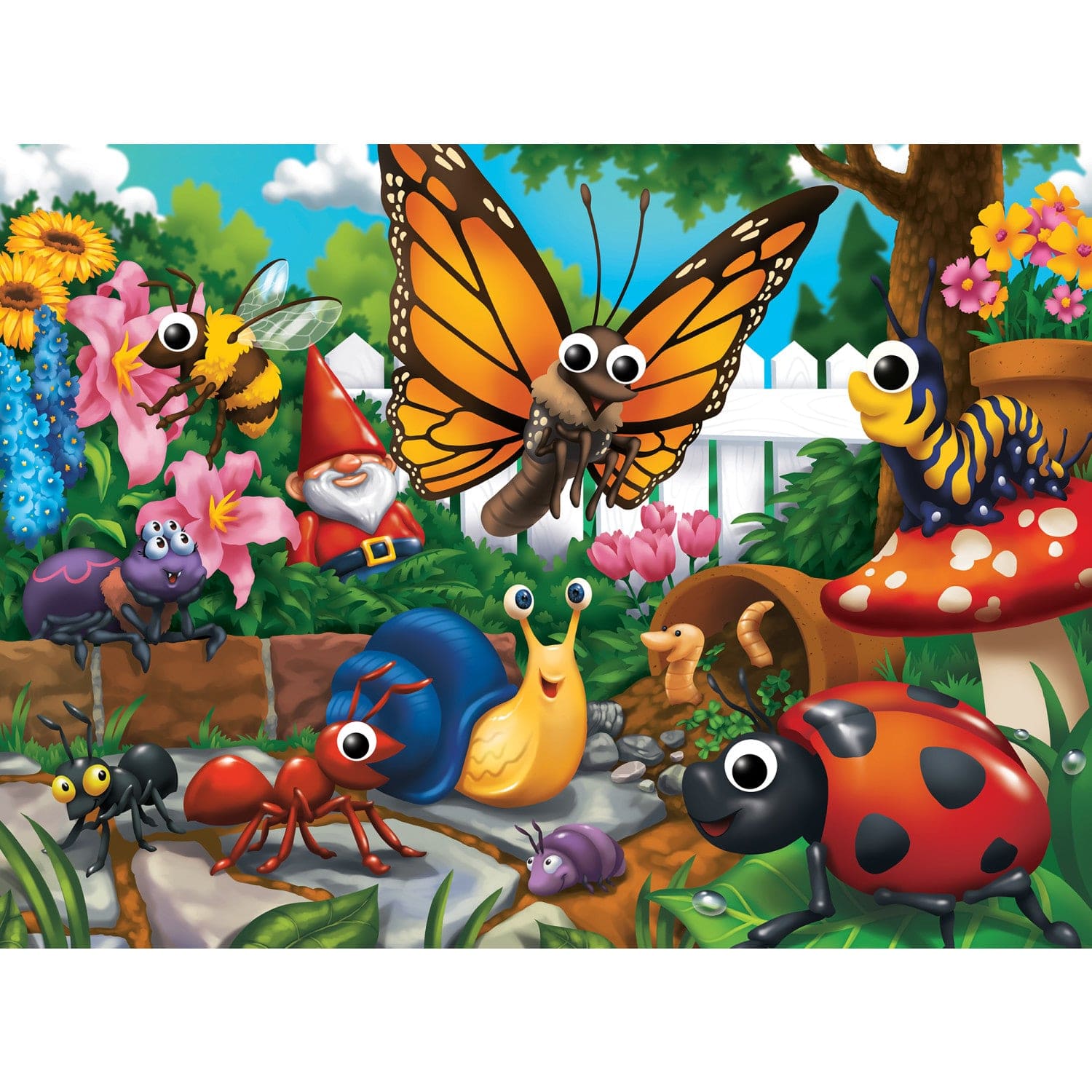 Googly Eyes - Bug Zone 48 Piece Puzzle