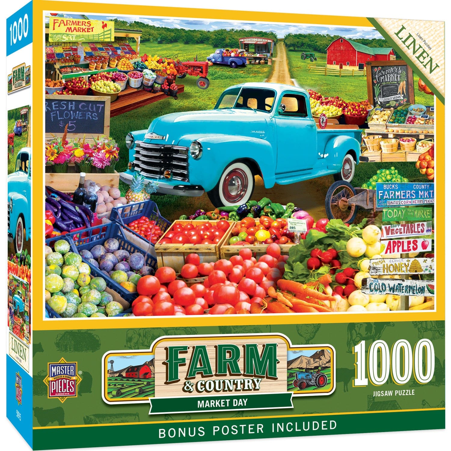 Farm & Country - Market Day 1000 Piece Jigsaw Puzzle