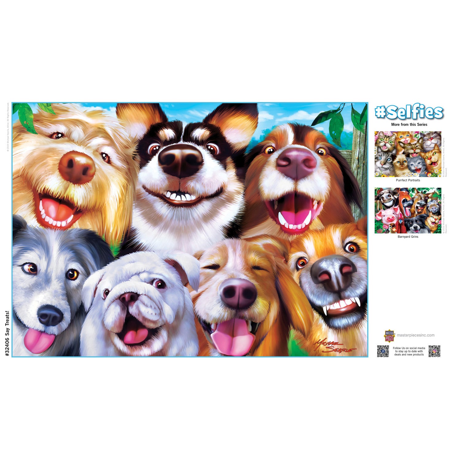 Selfies - Say Treats! 500 Piece Jigsaw Puzzle