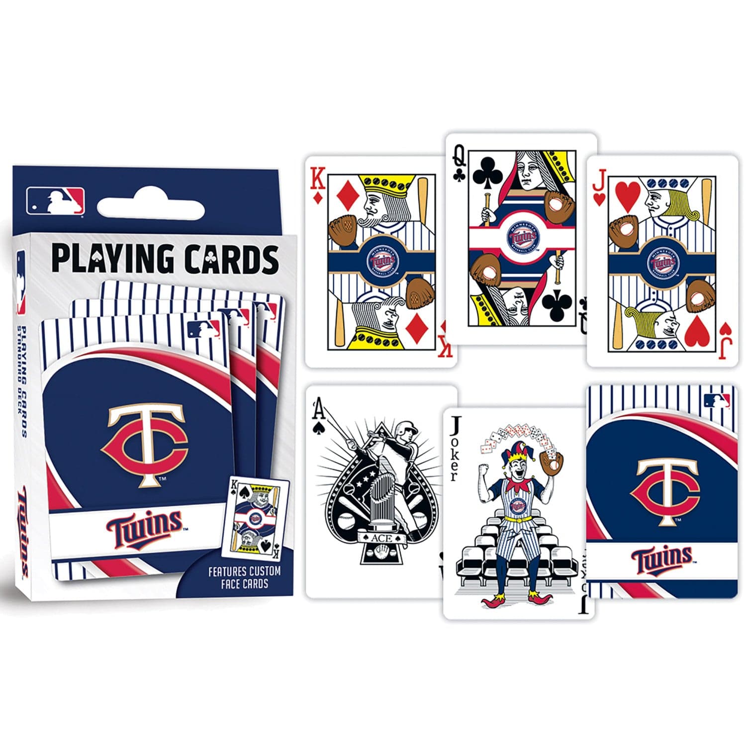 Minnesota Twins Playing Cards - 54 Card Deck