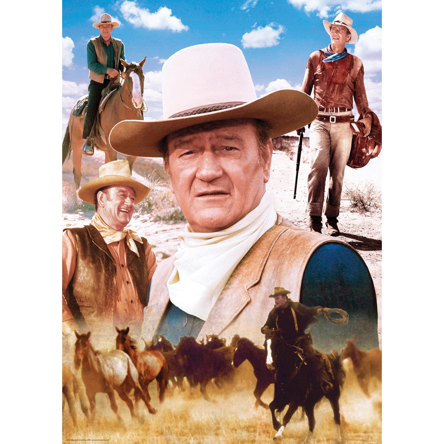 John Wayne - America's Cowboy 1000 Piece Puzzle