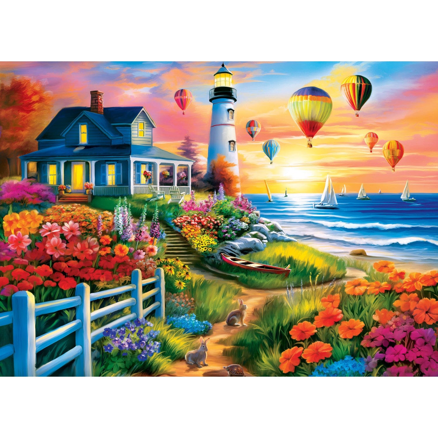 Art Gallery - Daybreak Balloons 1000 Piece Puzzle