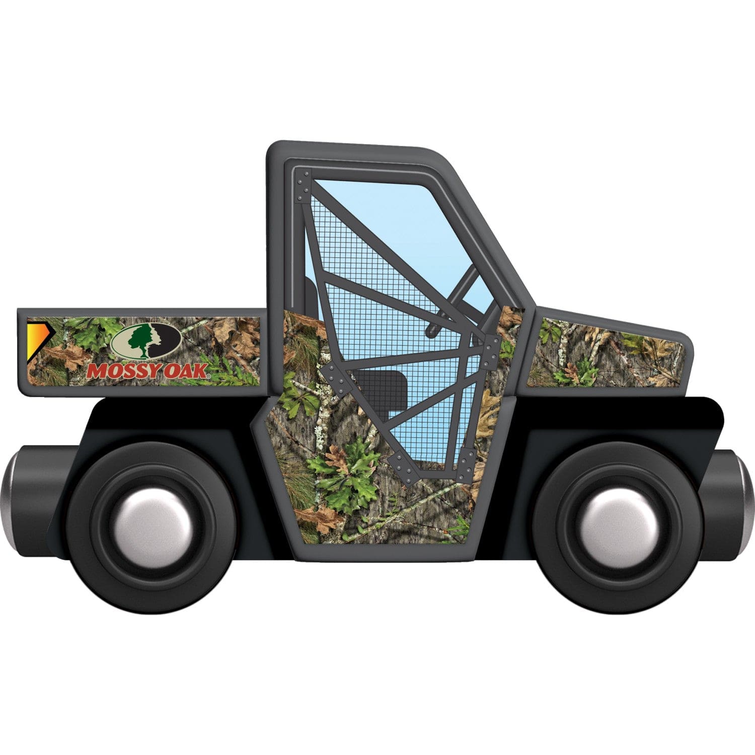 Mossy Oak ATV Wood Toy Train in Poly Bag