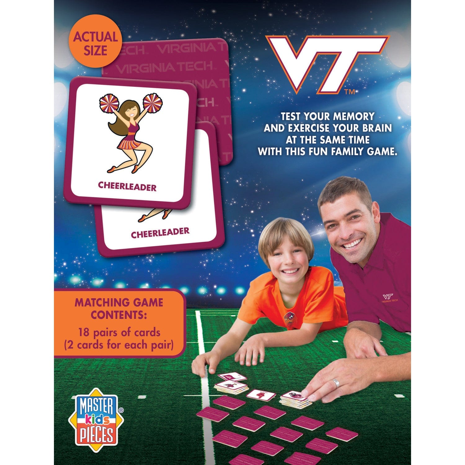 Virginia Tech Hokies Matching Game