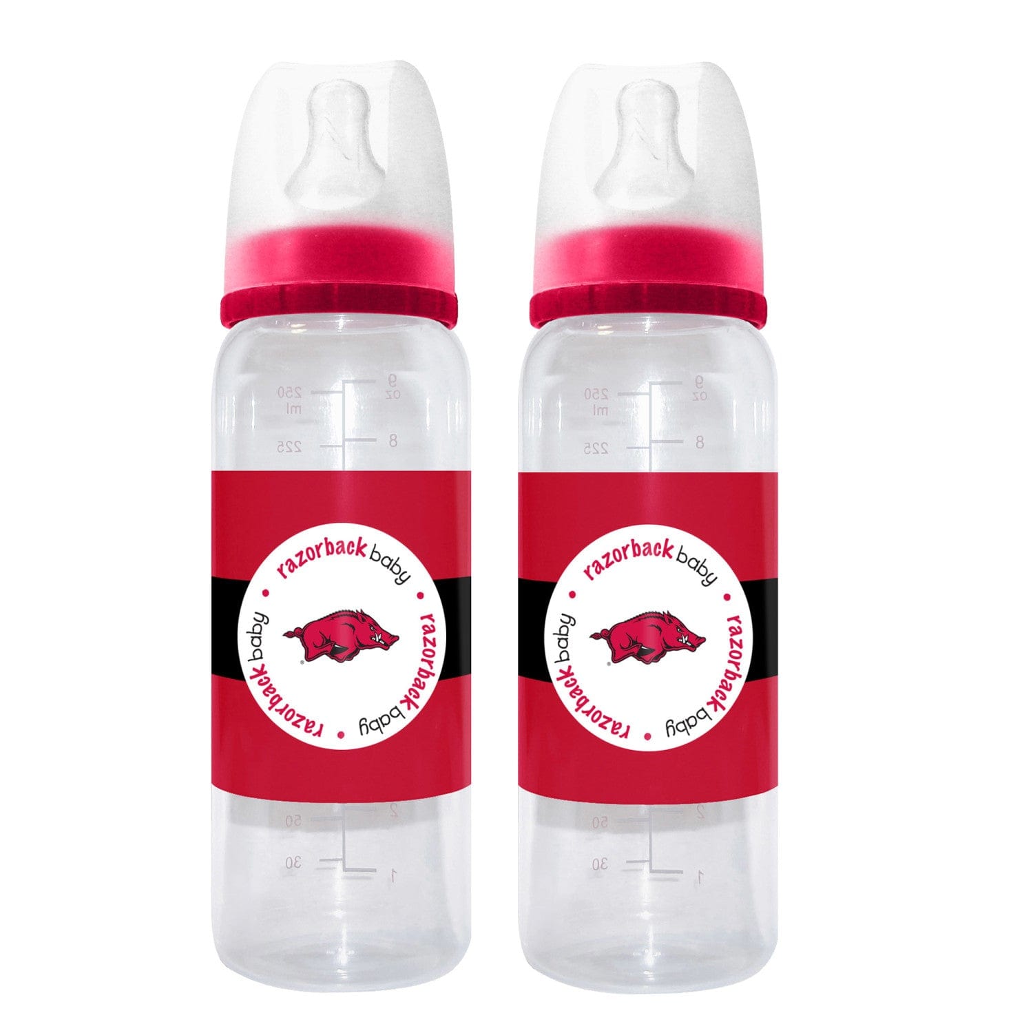 Arkansas Razorbacks - Baby Bottles 9oz 2-Pack