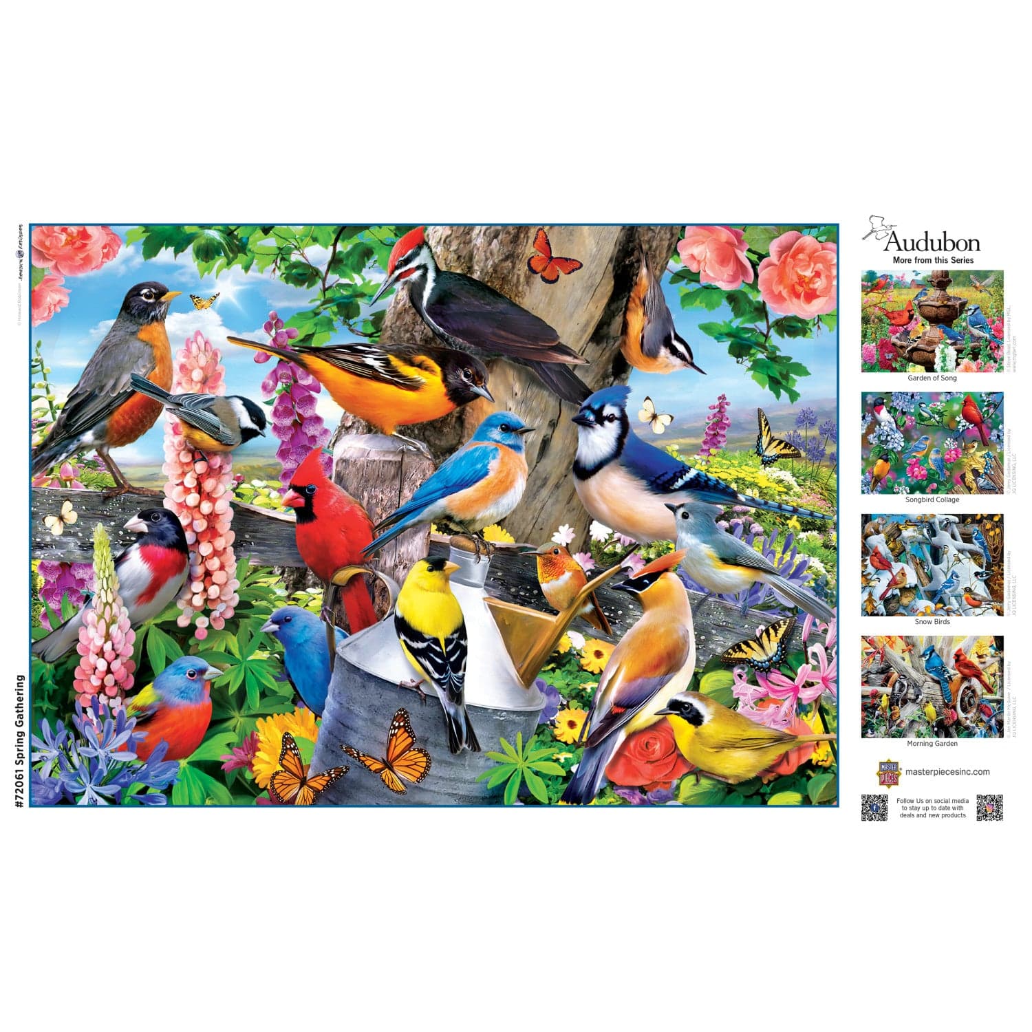 Audubon - Spring Gathering 1000 Piece Puzzle