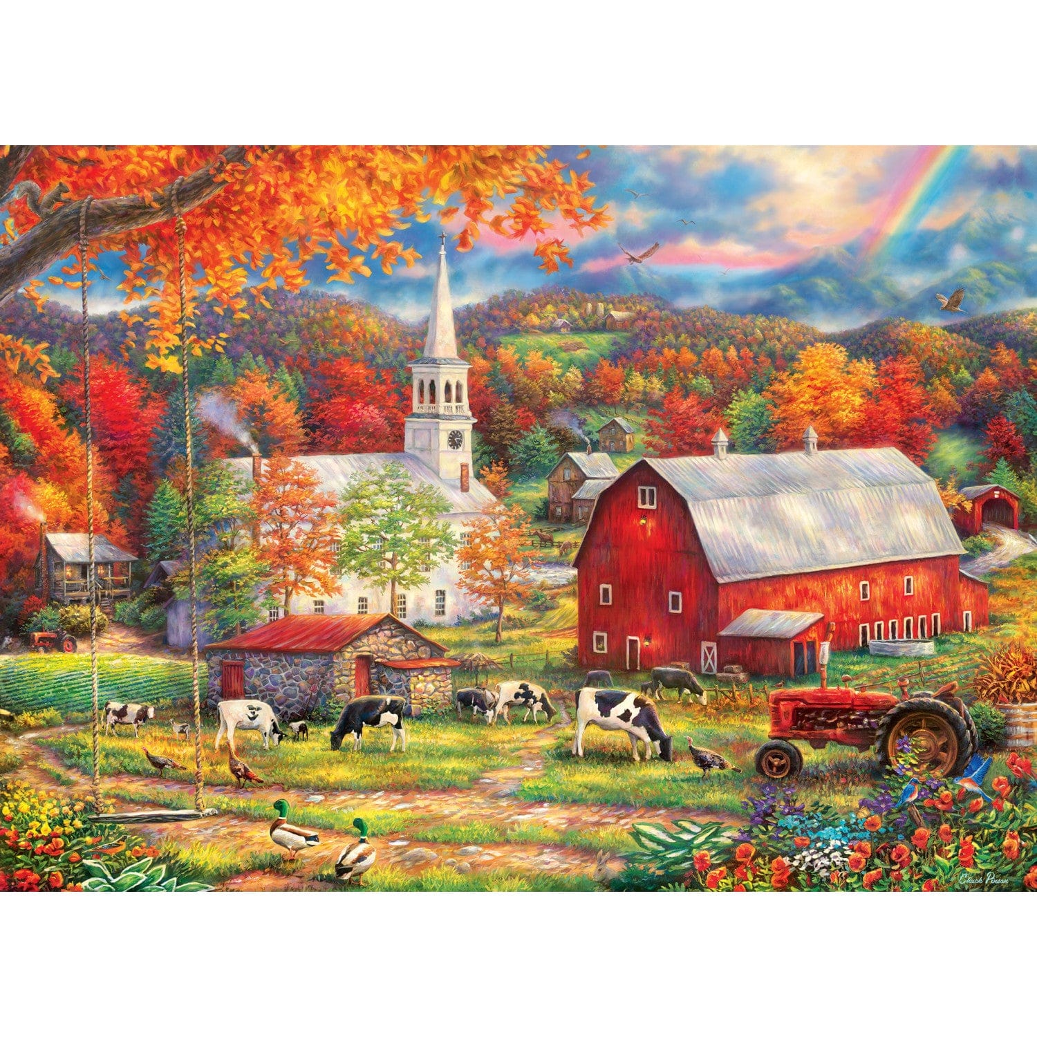 Art Gallery - Country Blessings 1000 Piece Puzzle