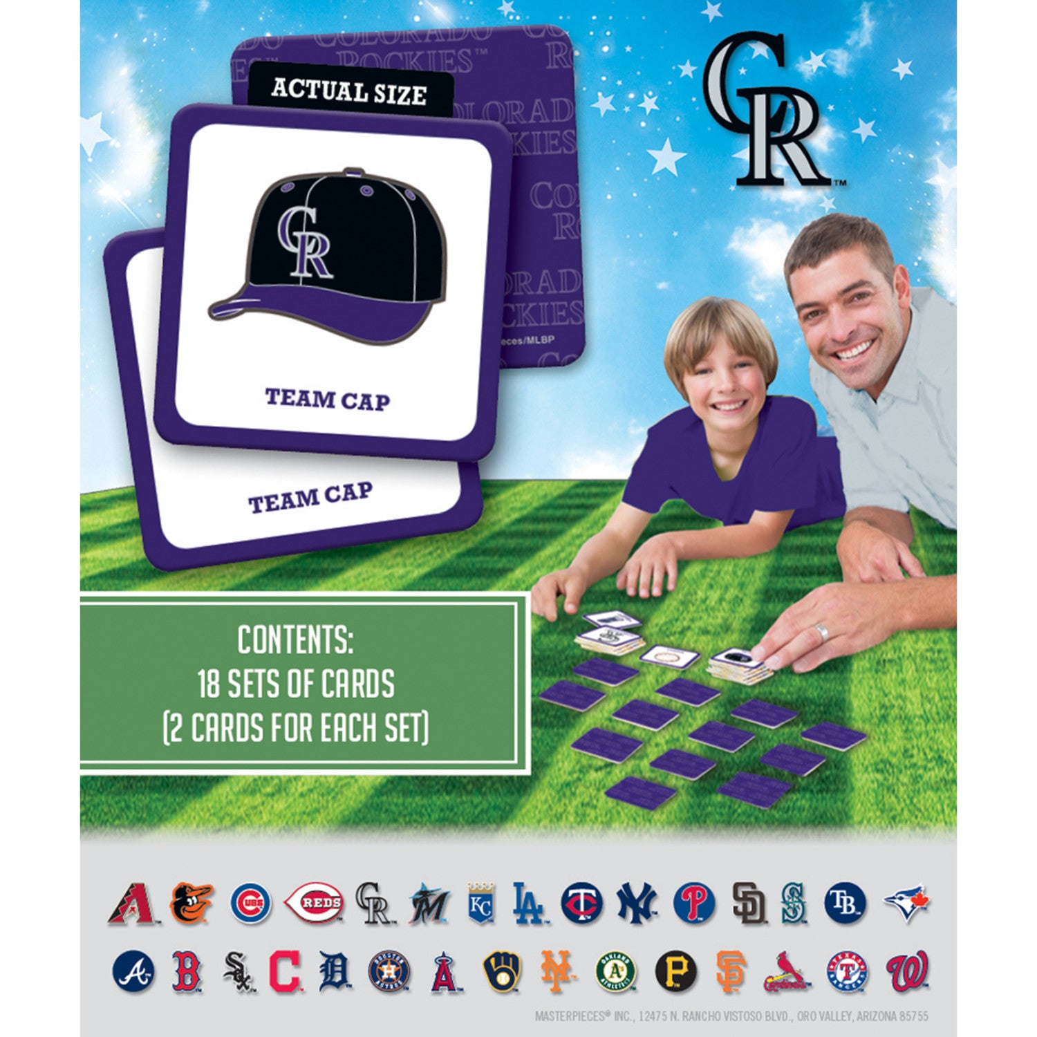 Masterpieces Officially Licensed Mlb Colorado Rockies Playing