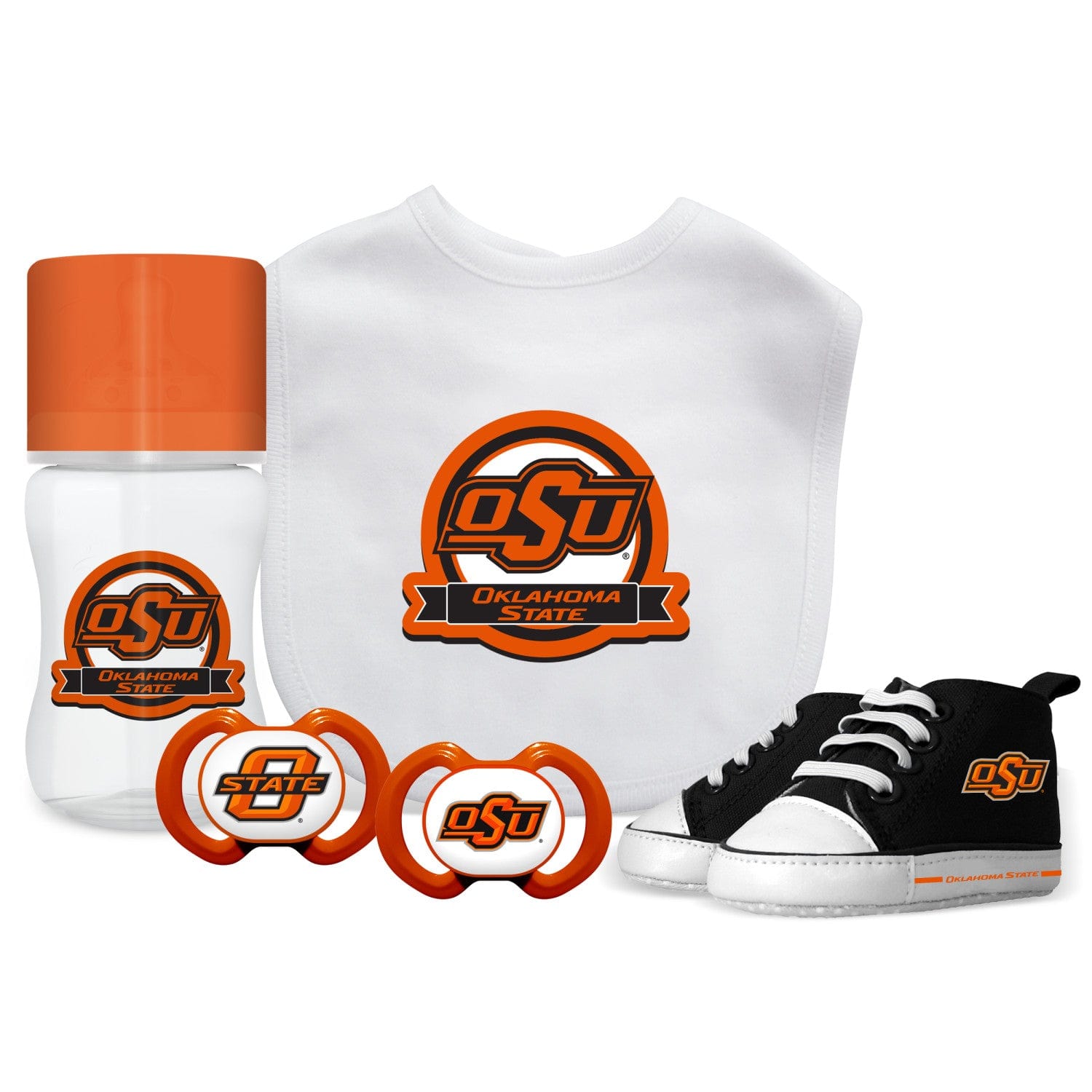 Oklahoma State Cowboys - 5-Piece Baby Gift Set