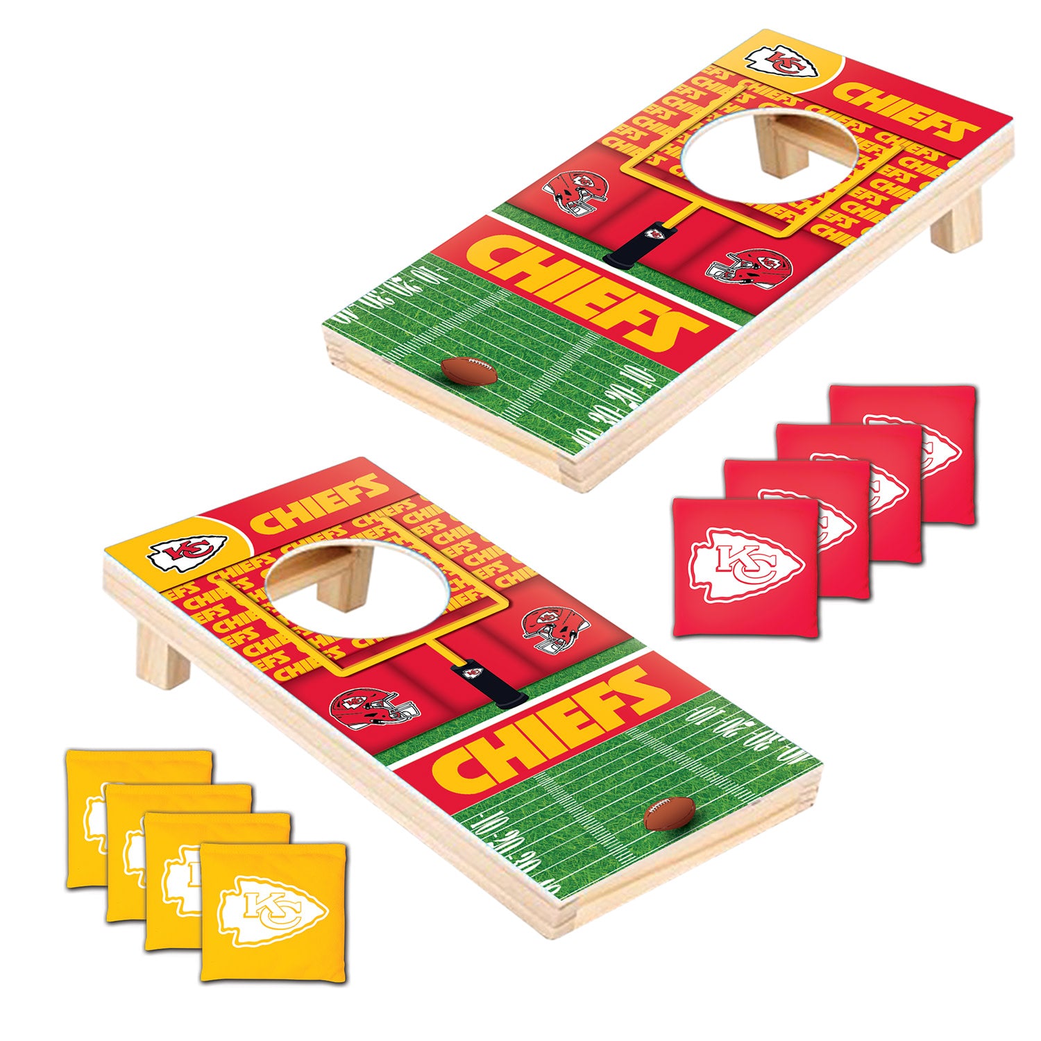 Kansas City Chiefs Tabletop Cornhole