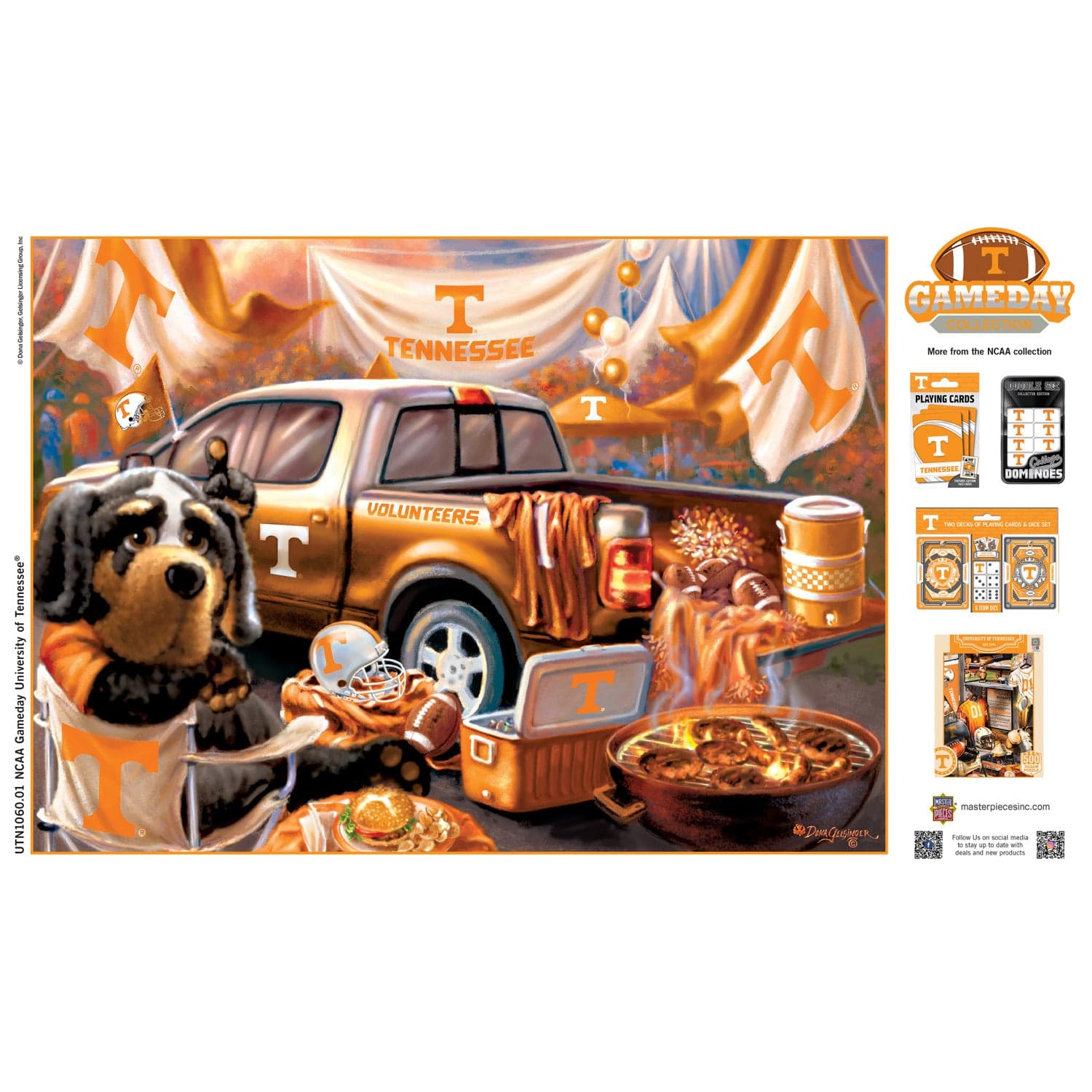 Tennessee Volunteers - Gameday 1000 Piece Jigsaw Puzzle