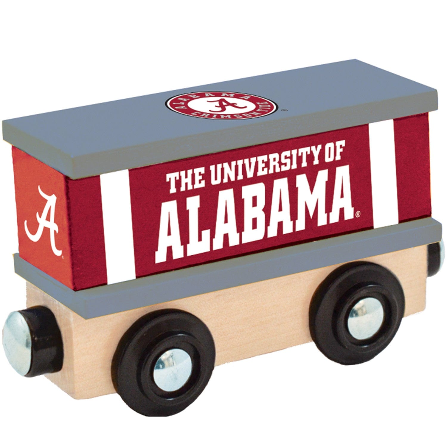 Alabama Crimson Tide NCAA Wood Box Train Car