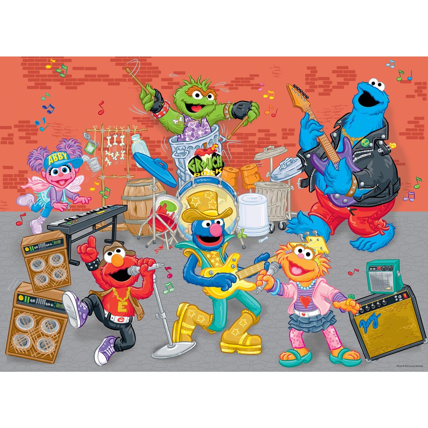 Sesame Street - Rock Stars 48 Piece Puzzle